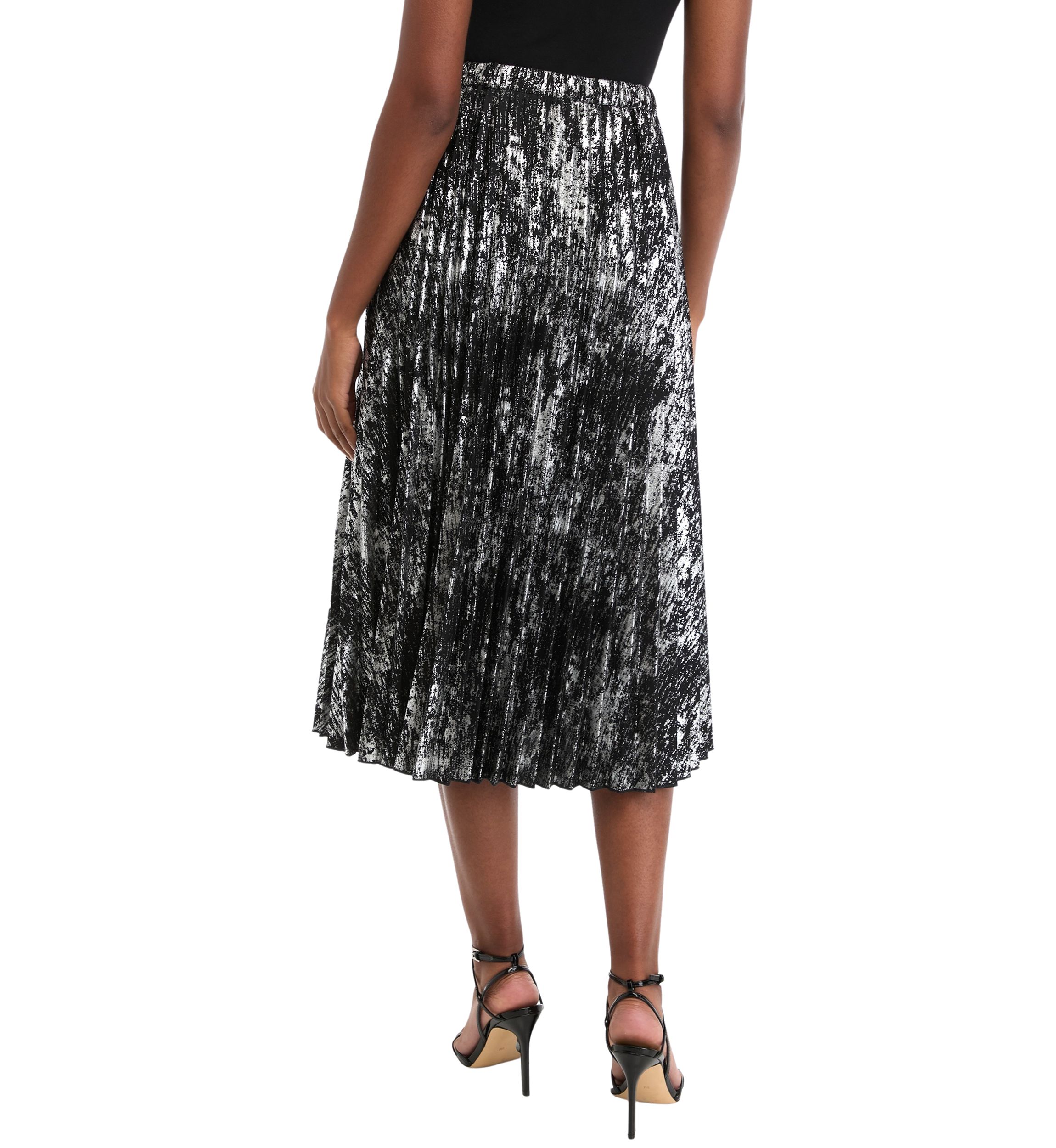 Petite Pull On Pleated Skirt