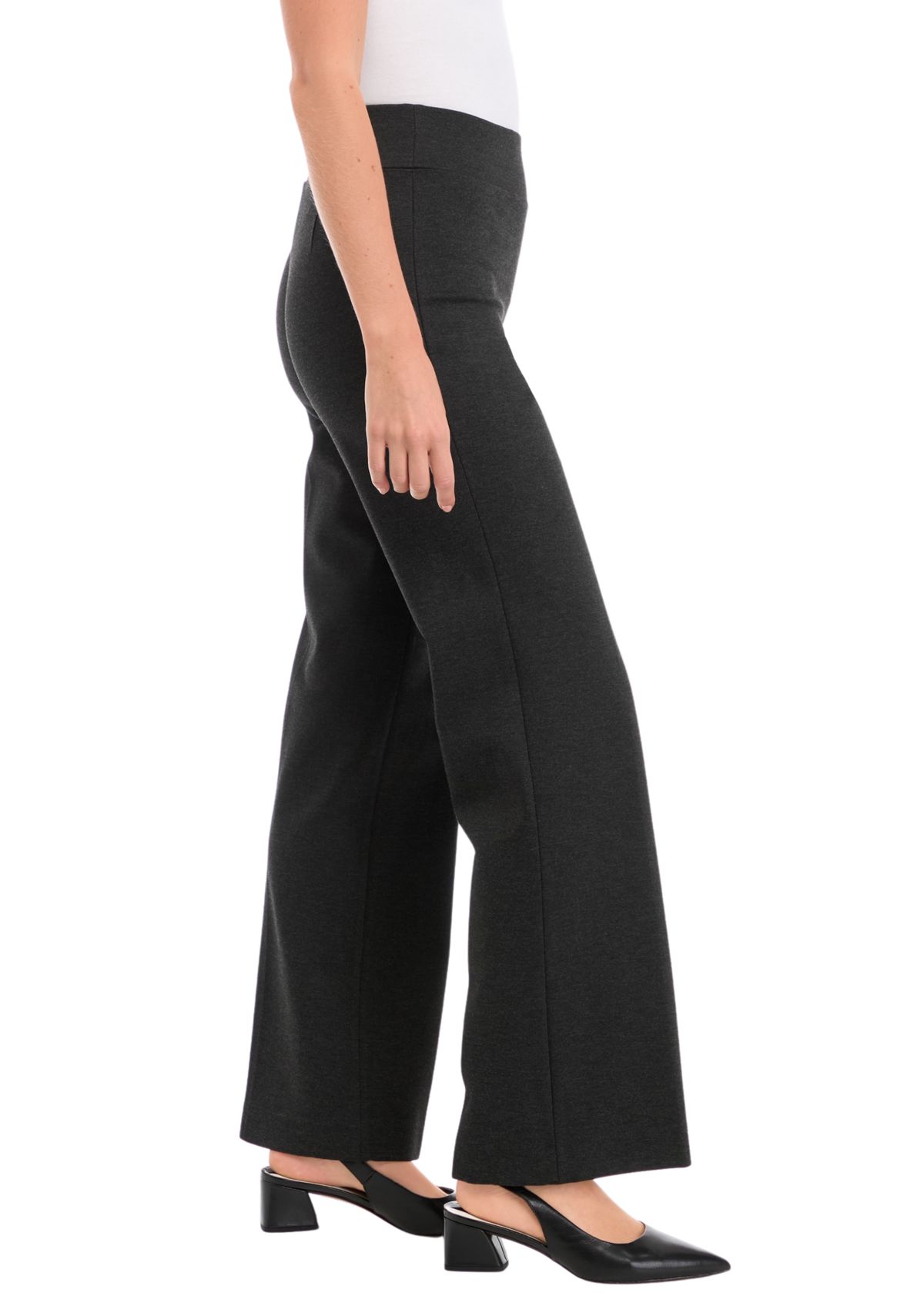Petite Pull On Wide Leg Pants