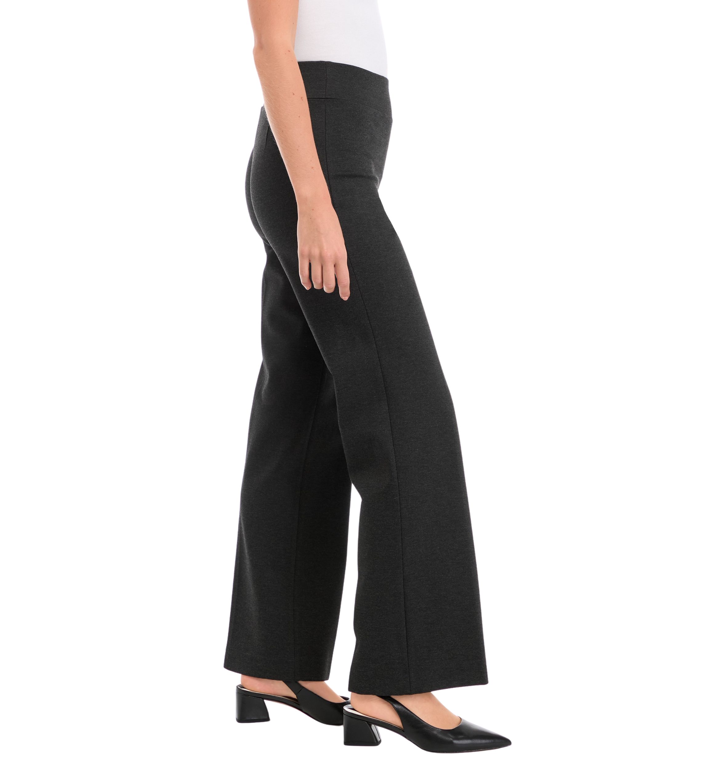 Petite Pull On Wide Leg Pants