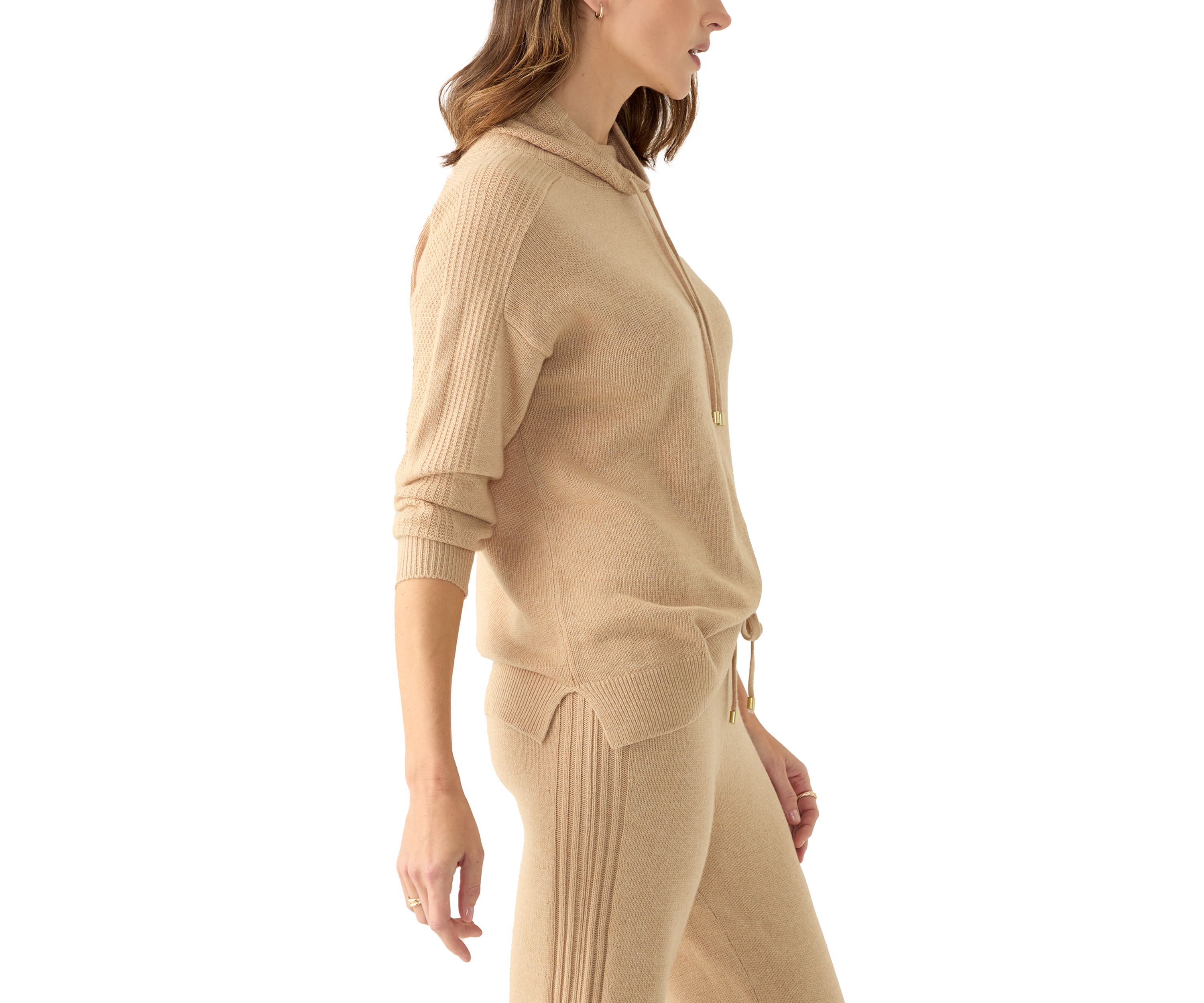 Womens Long Sleeve Mock Neck Sweatshirt 