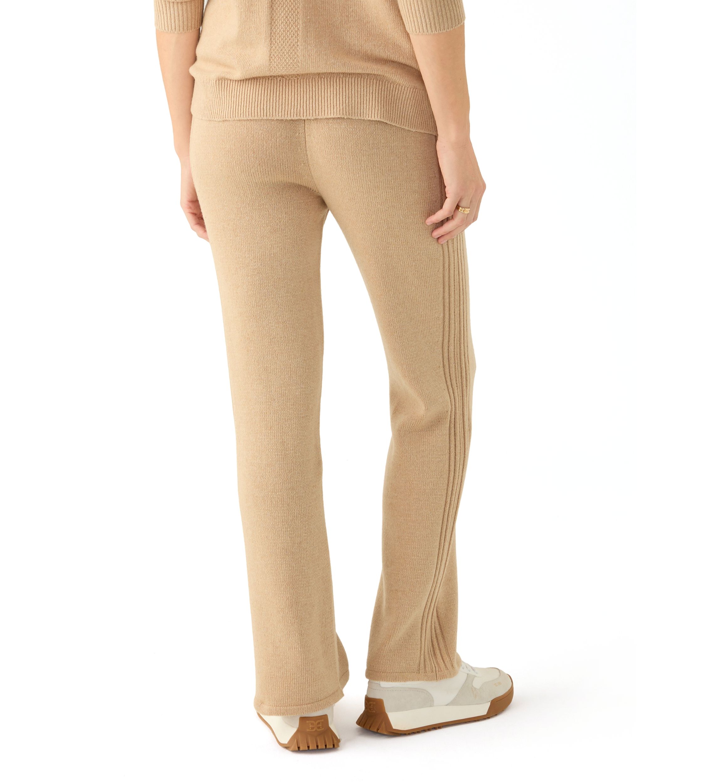 Womens Wide Leg Sweater Pants 