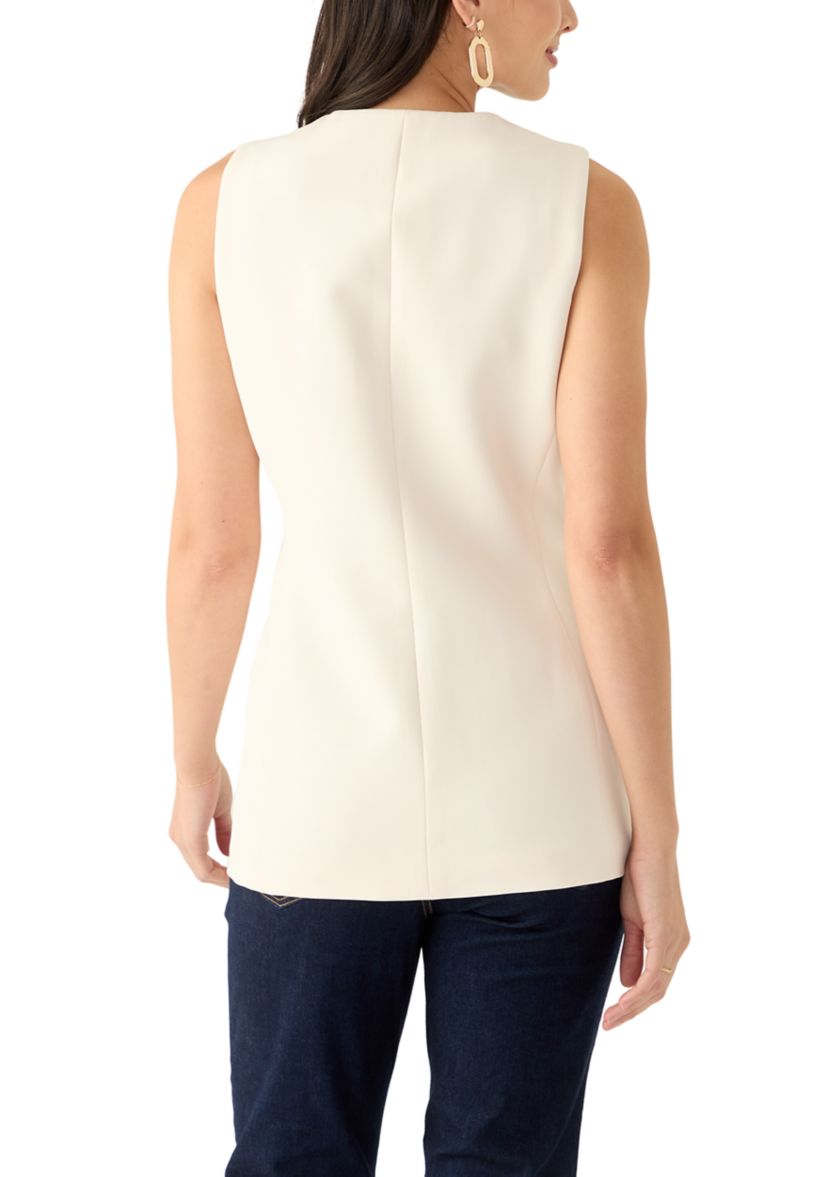 Womens Sleeveless Vest with Pockets