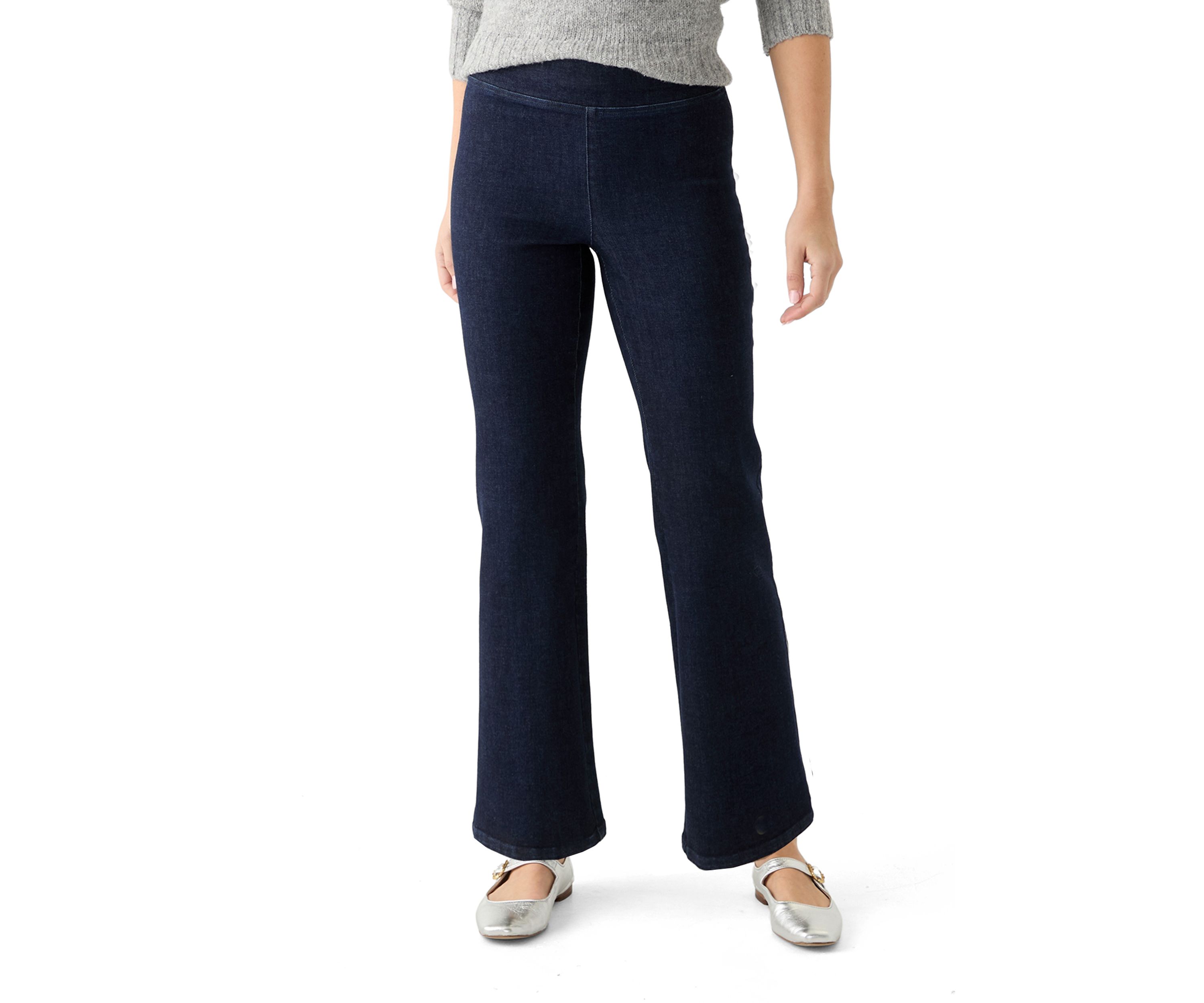 Womens Denim Wash Pants