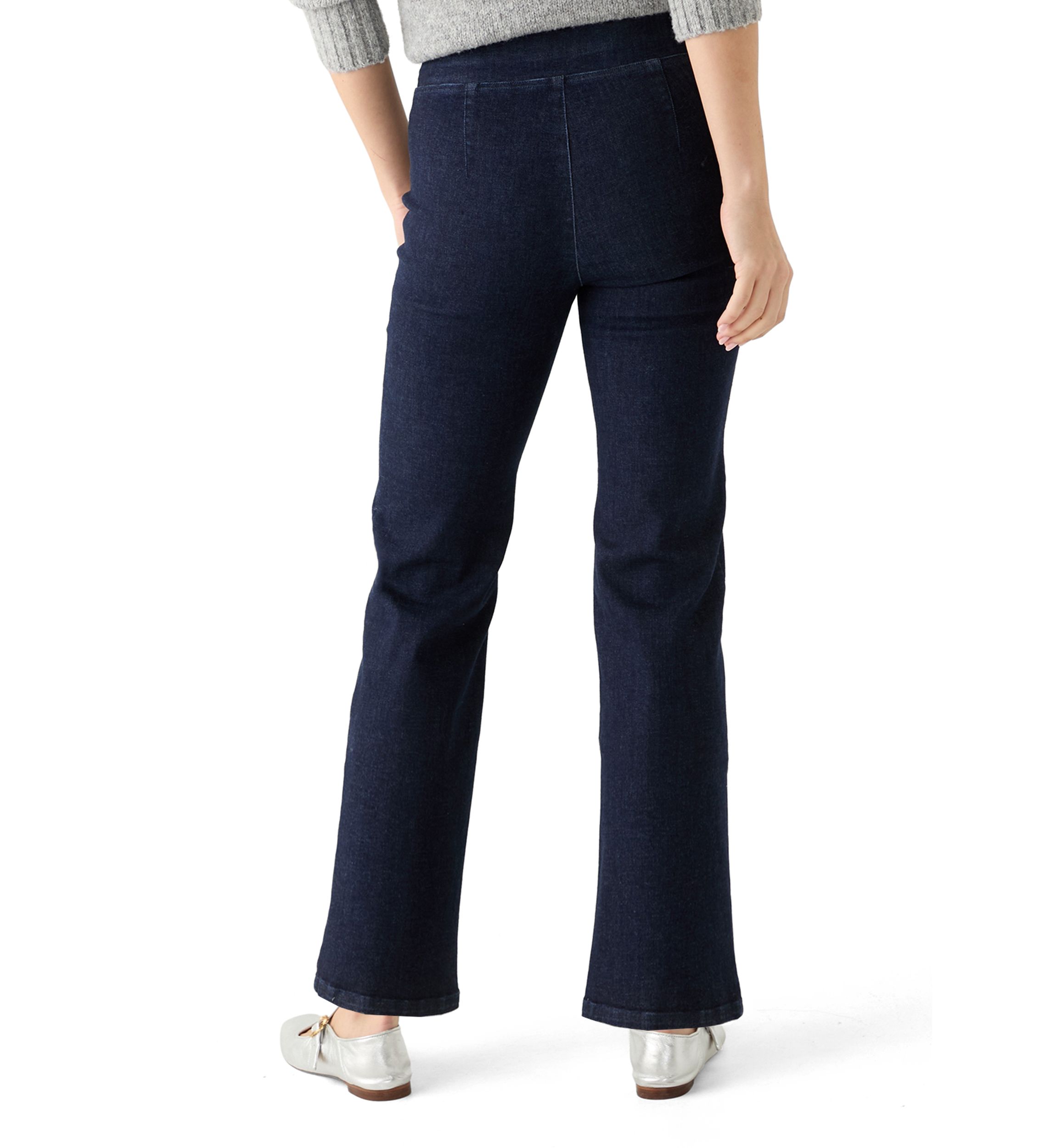 Womens Denim Wash Pants