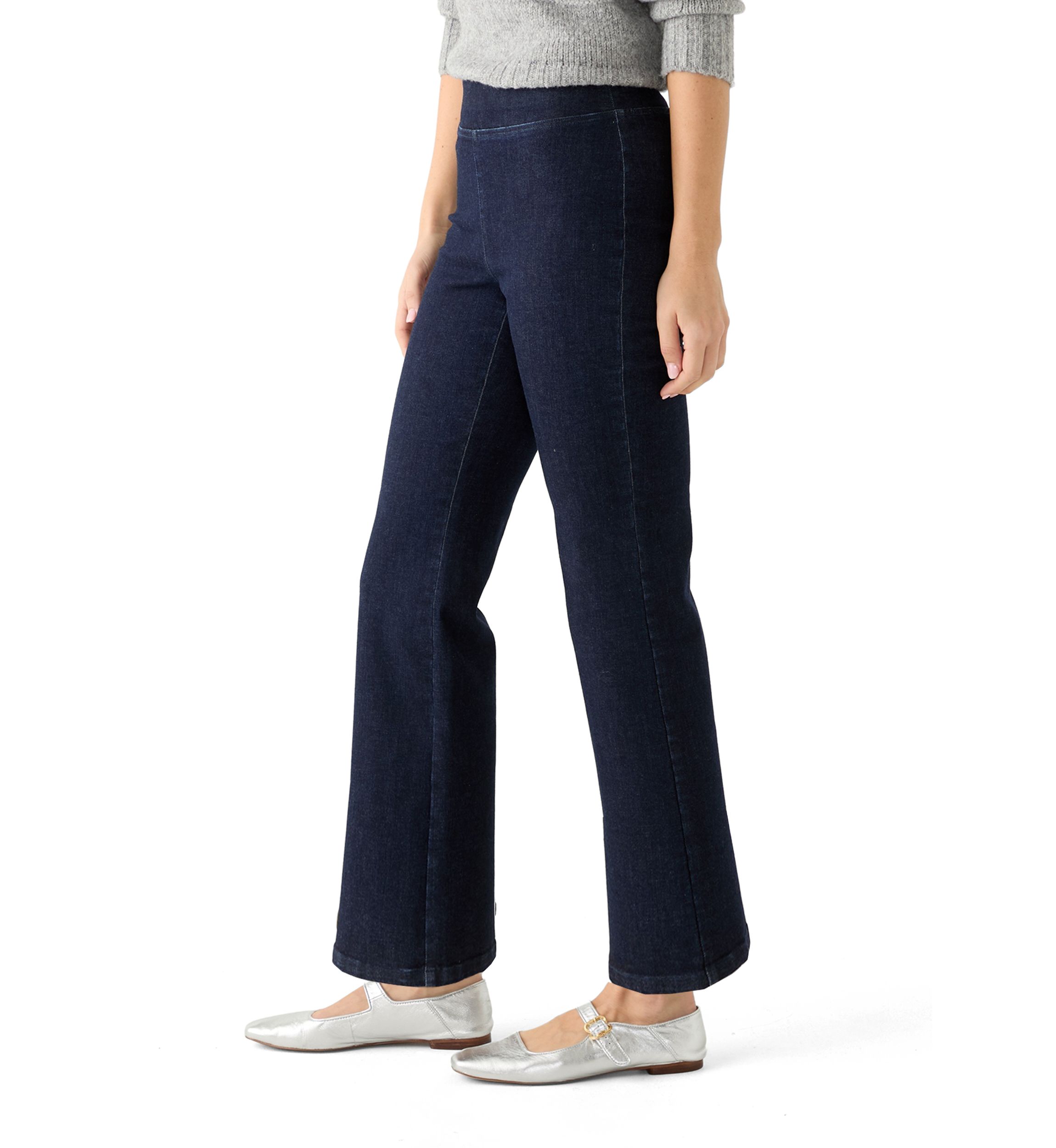 Womens Denim Wash Pants