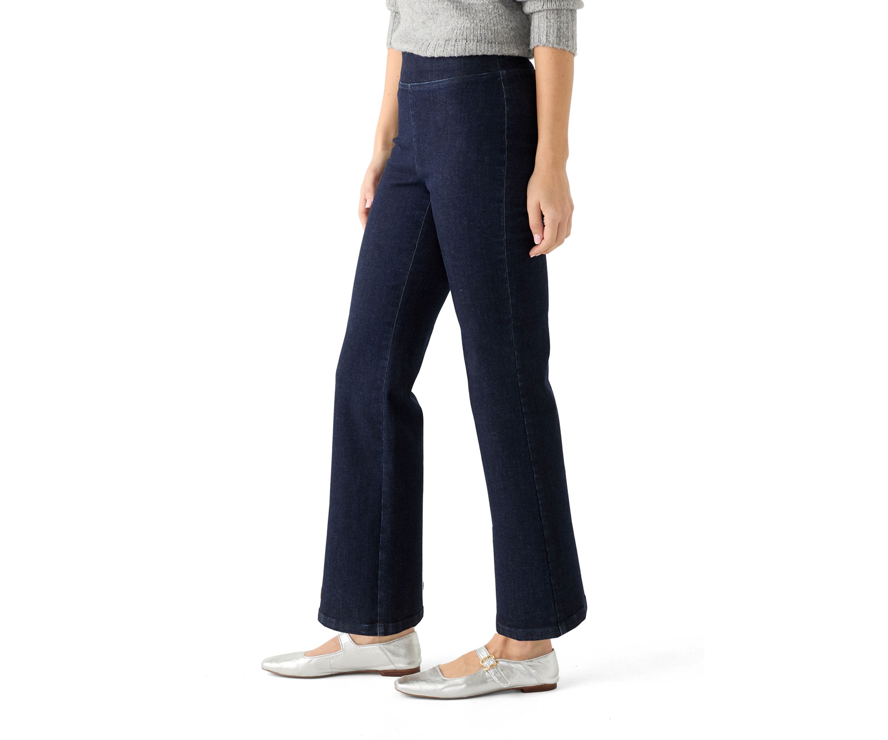 Womens Denim Wash Pants