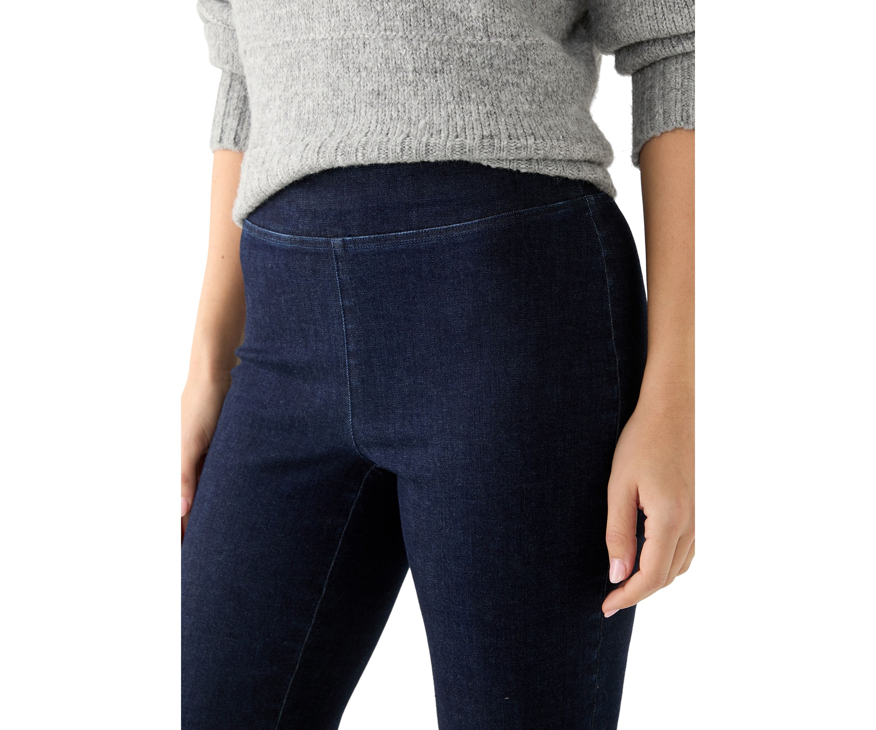 Womens Denim Wash Pants