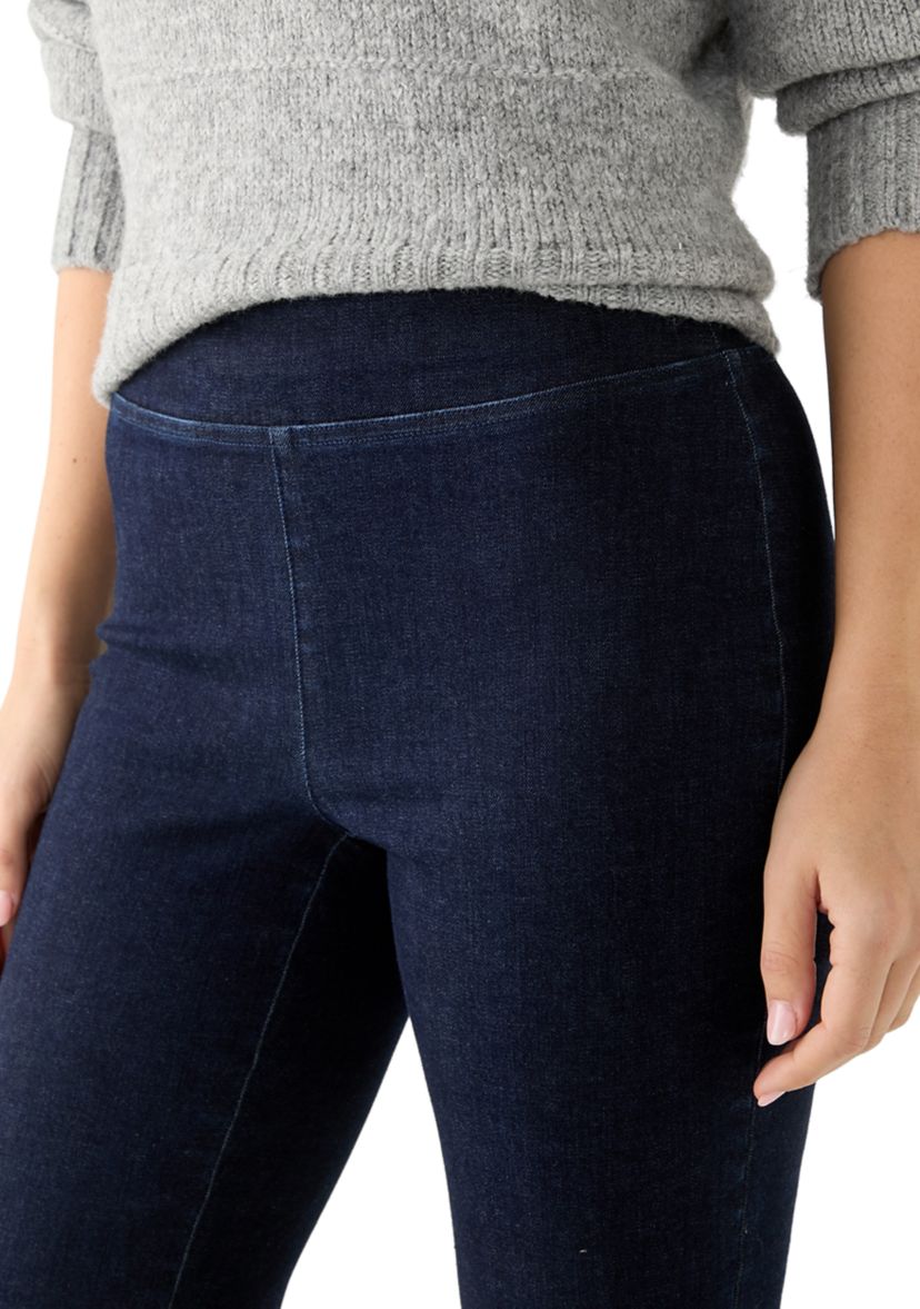 Womens Denim Wash Pants