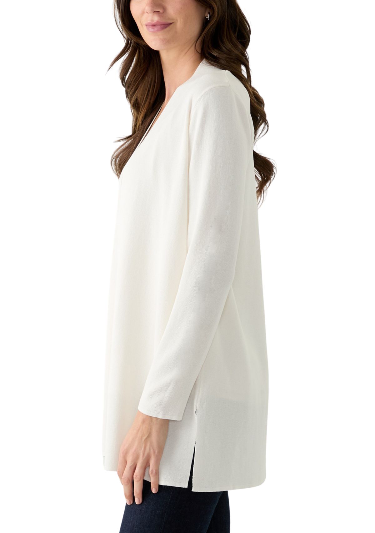 Womens Long Sleeve Napa Cardigan