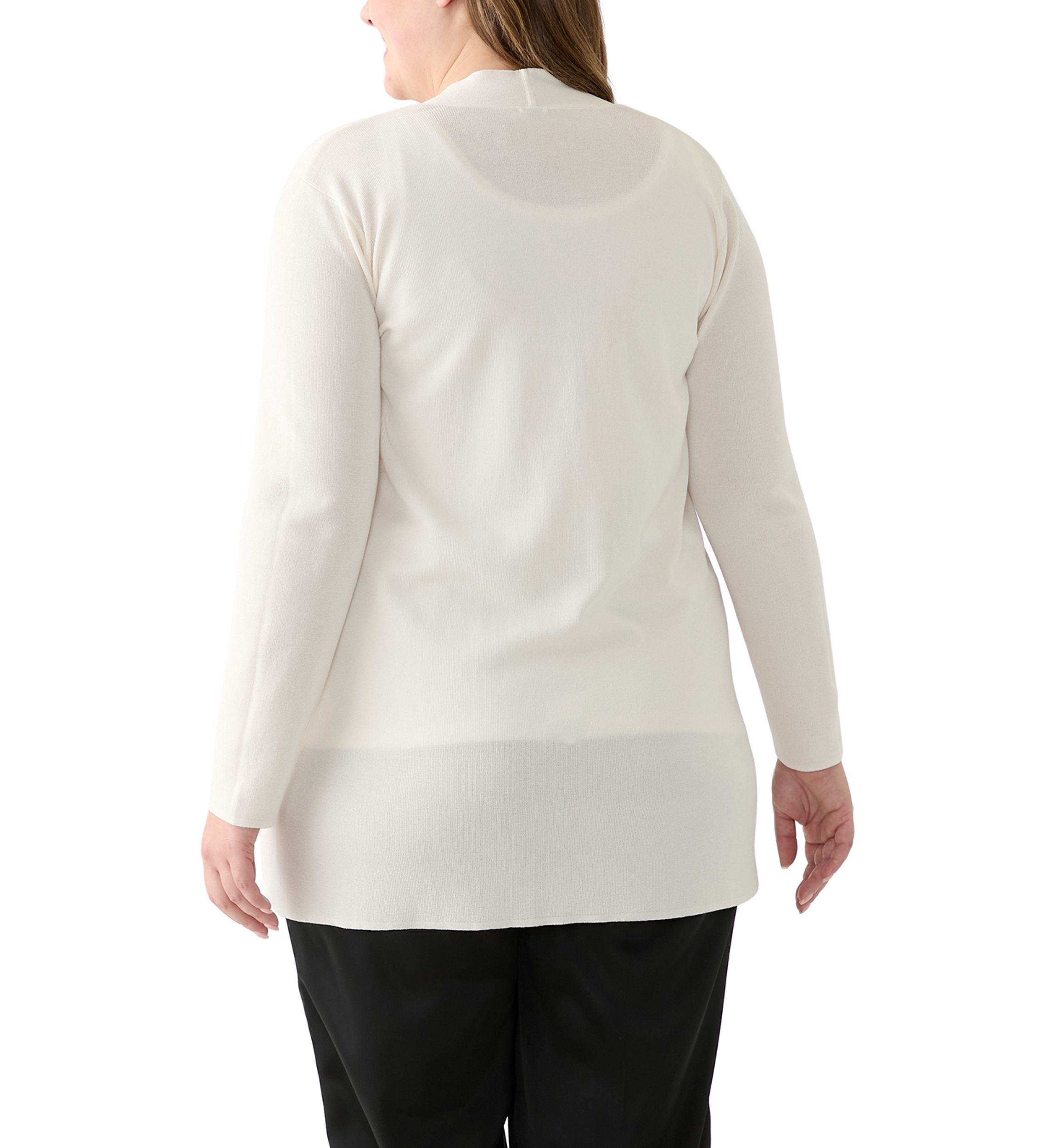 Plus Size Napa Open Front Cardigan