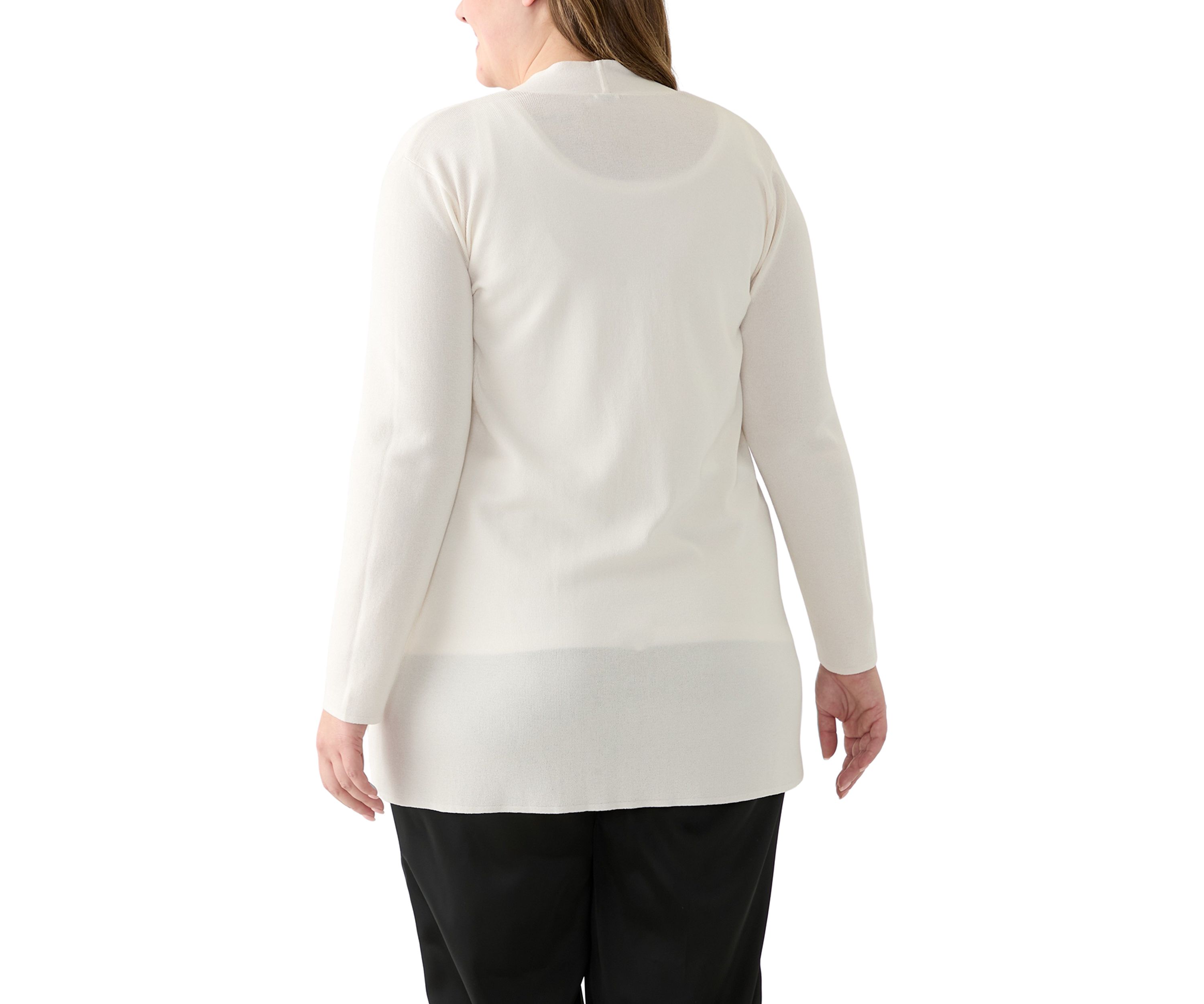 Plus Size Napa Open Front Cardigan