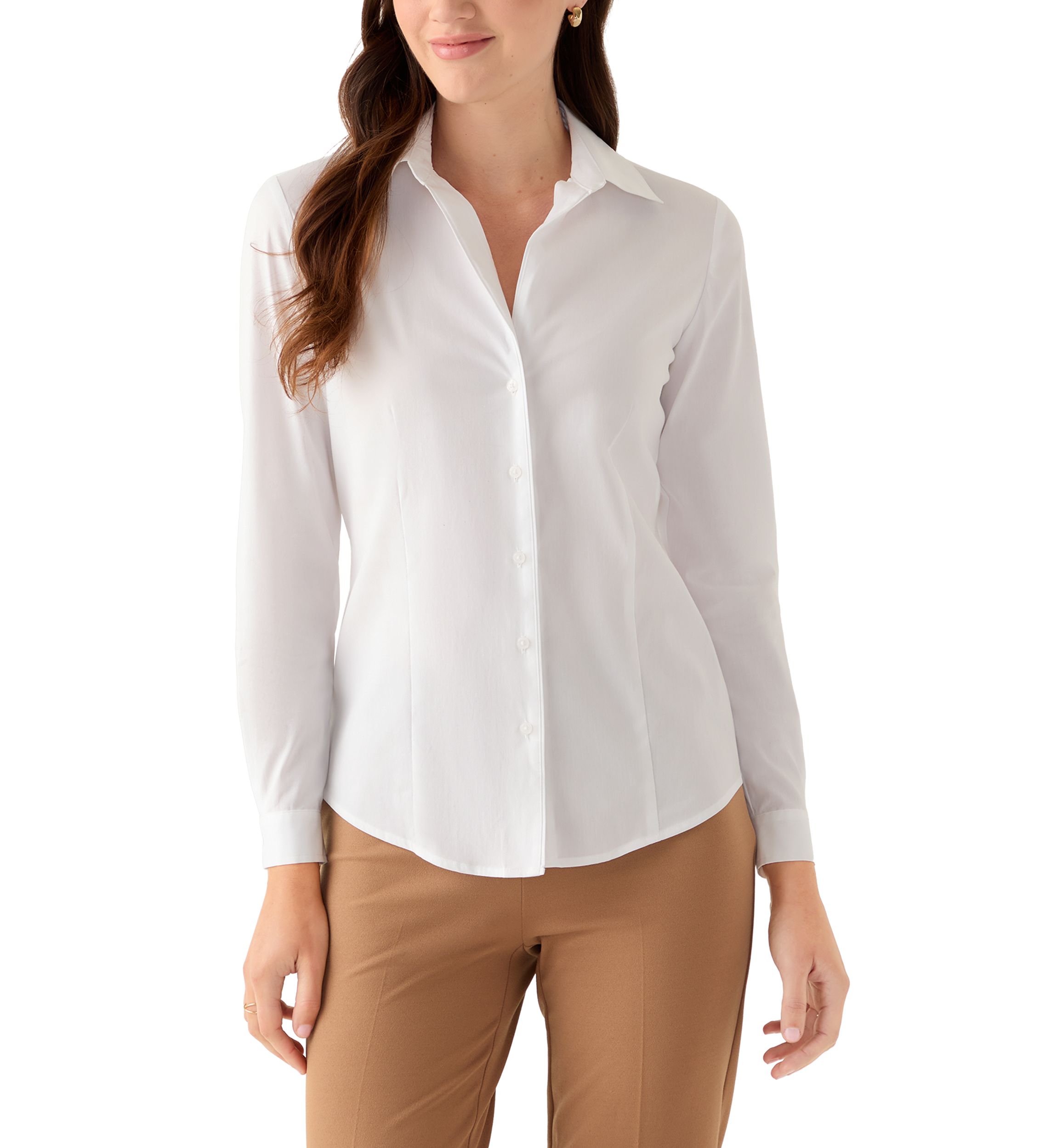 Womens Bright White Shirt