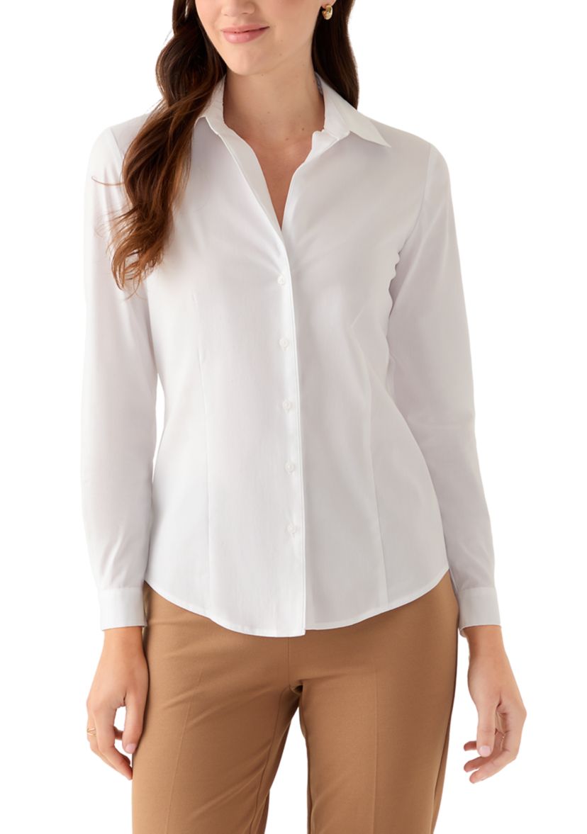 Womens Bright White Shirt
