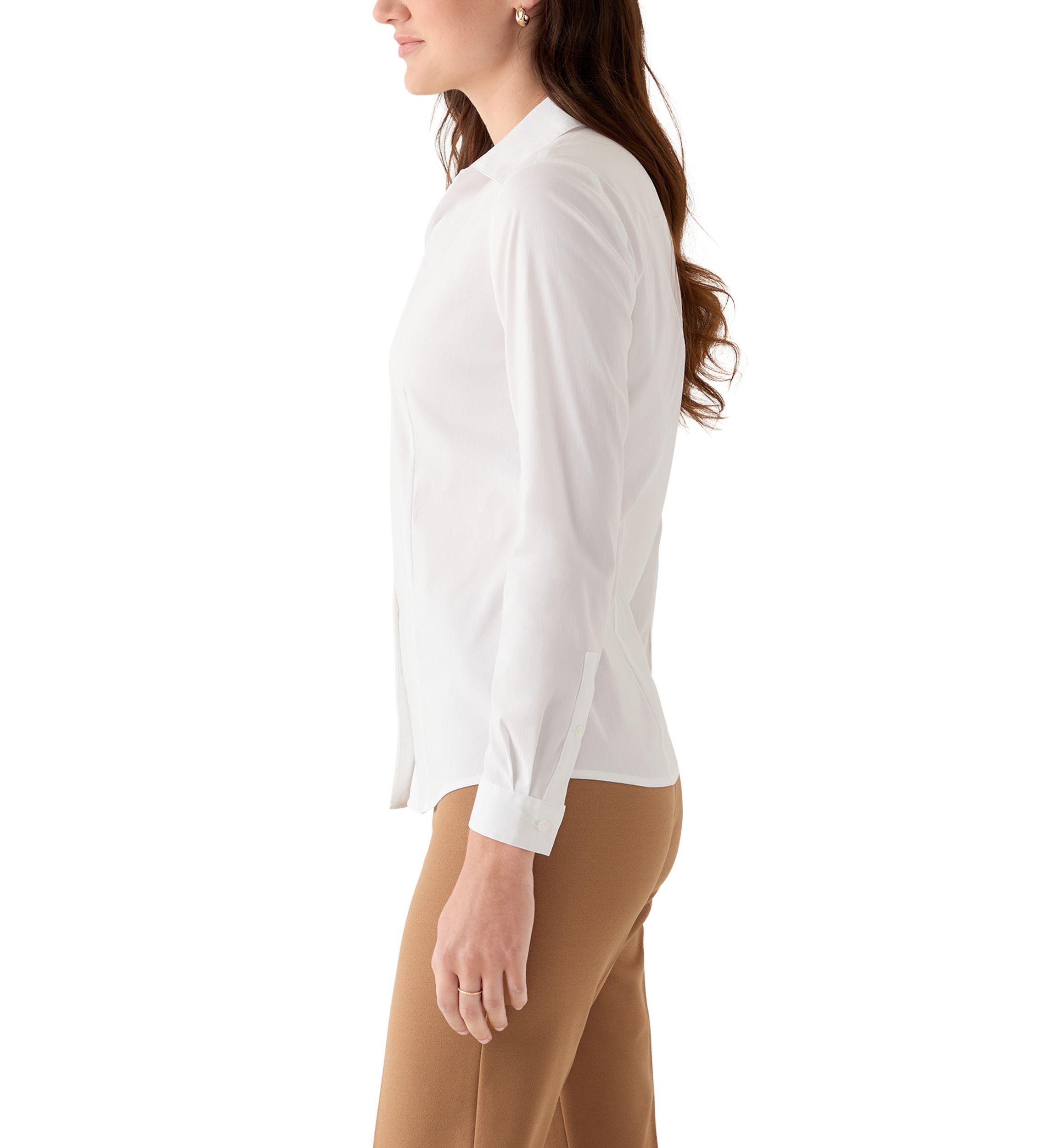 Womens Bright White Shirt