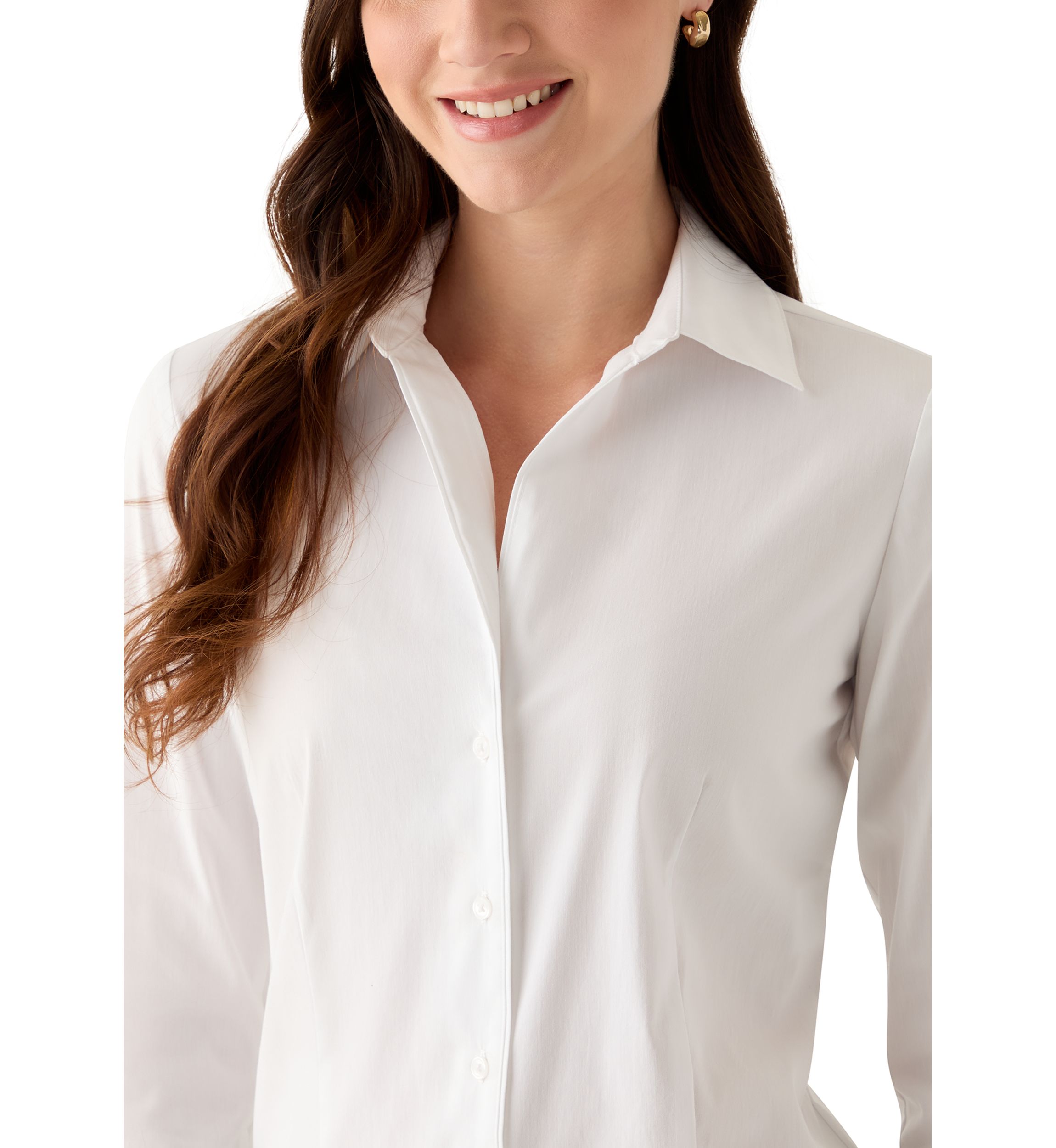 Womens Bright White Shirt