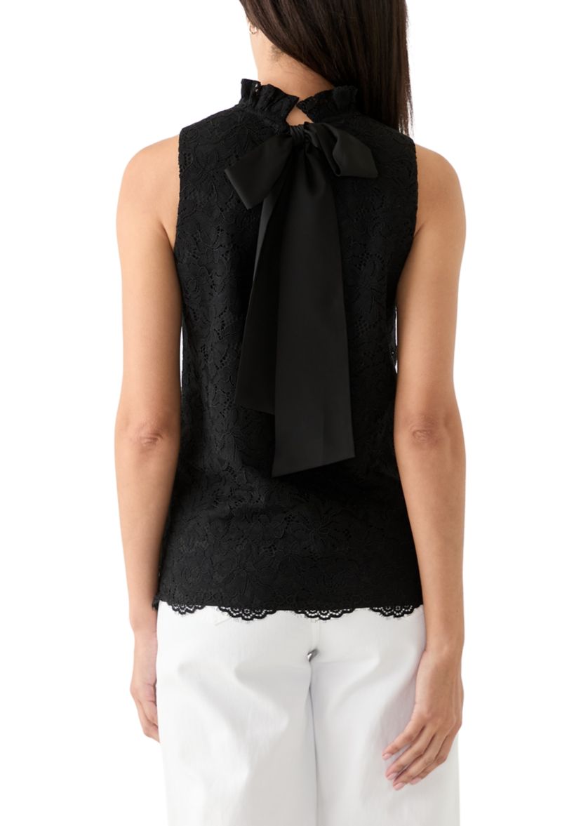 Womens Sleeveless Lace Top
