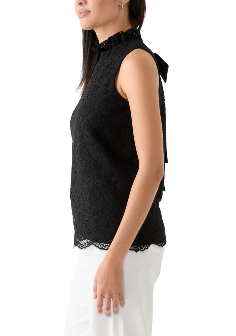 Womens Sleeveless Lace Top
