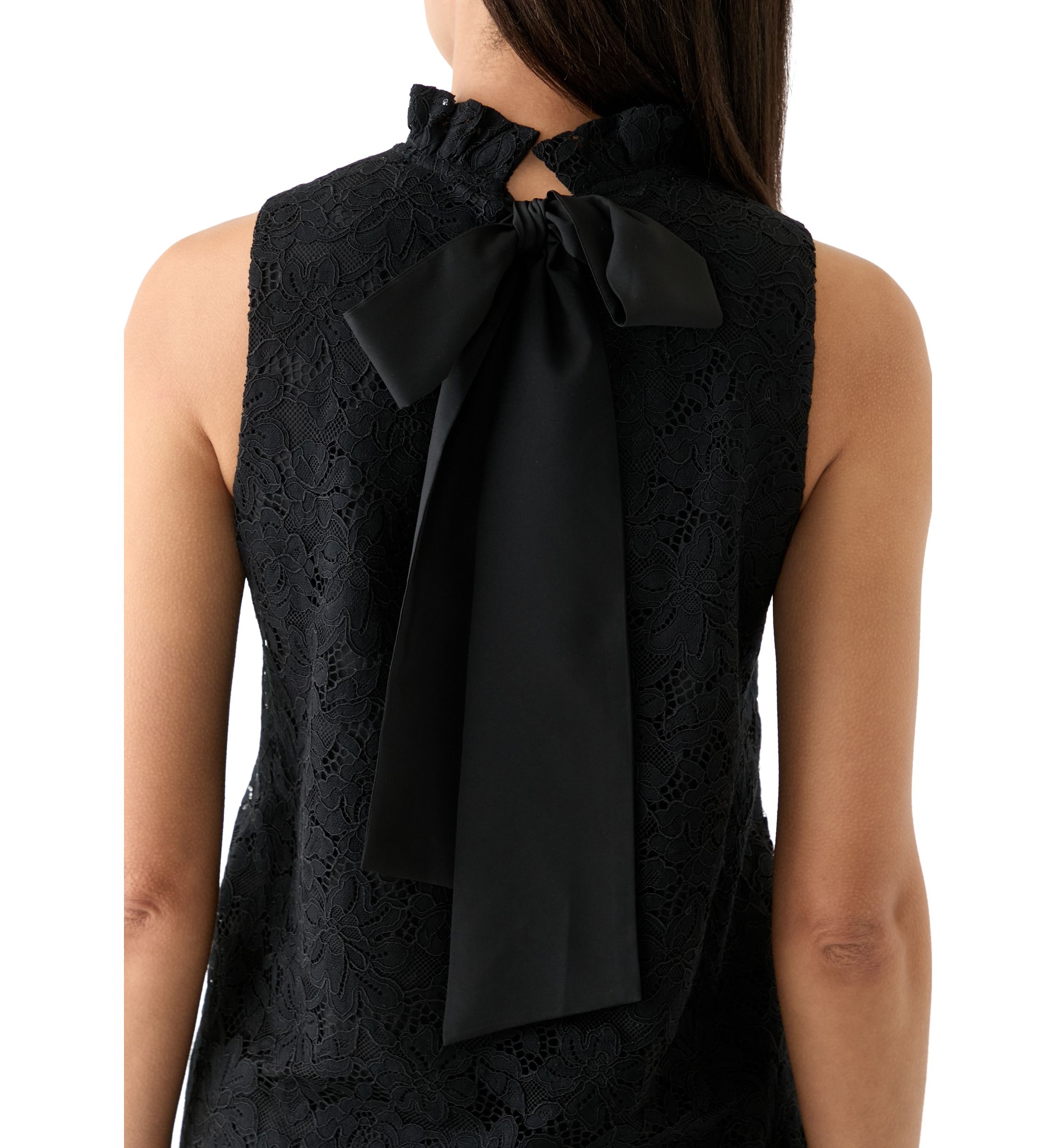 Womens Sleeveless Lace Top