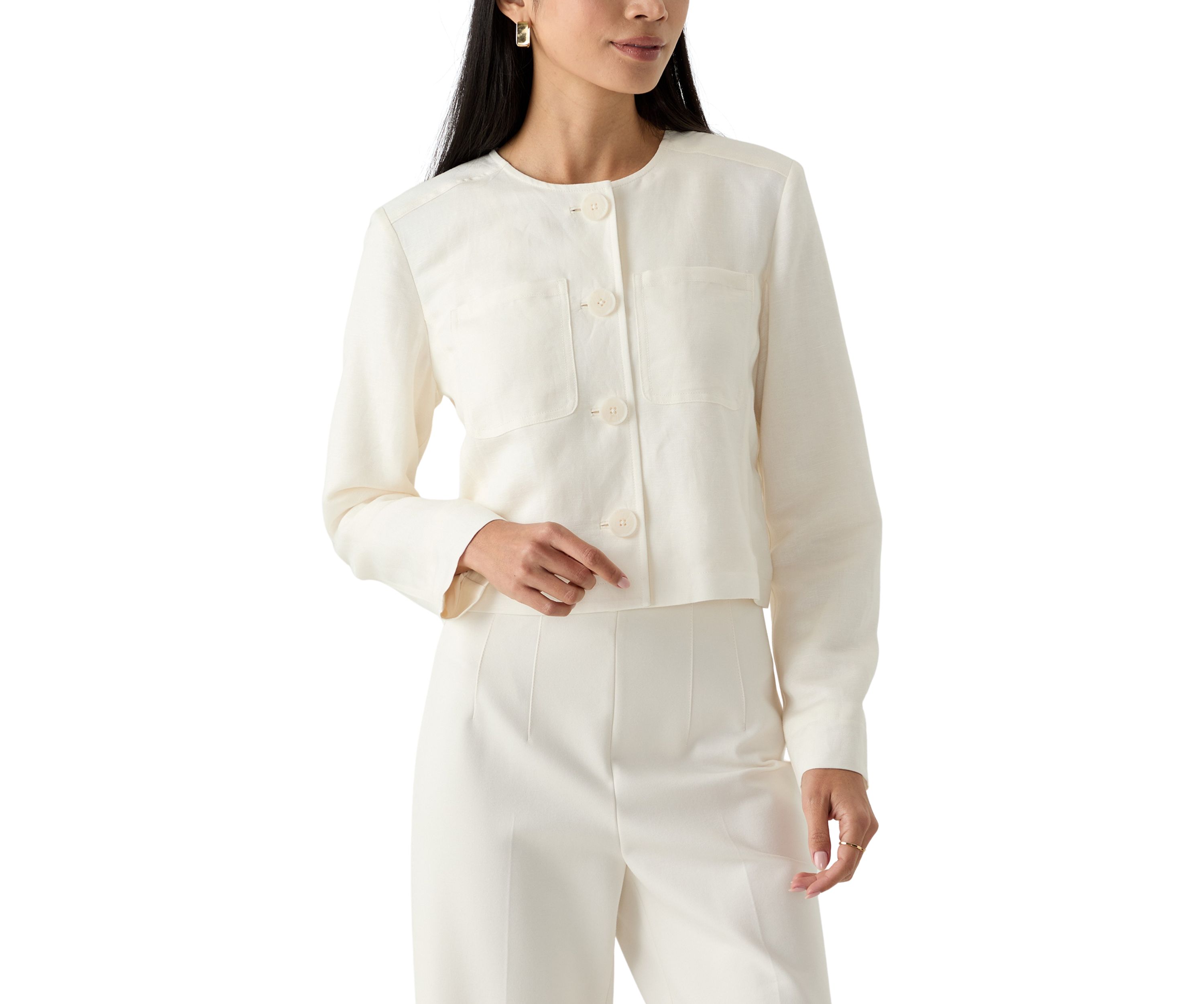 Petite Linen Jacket 