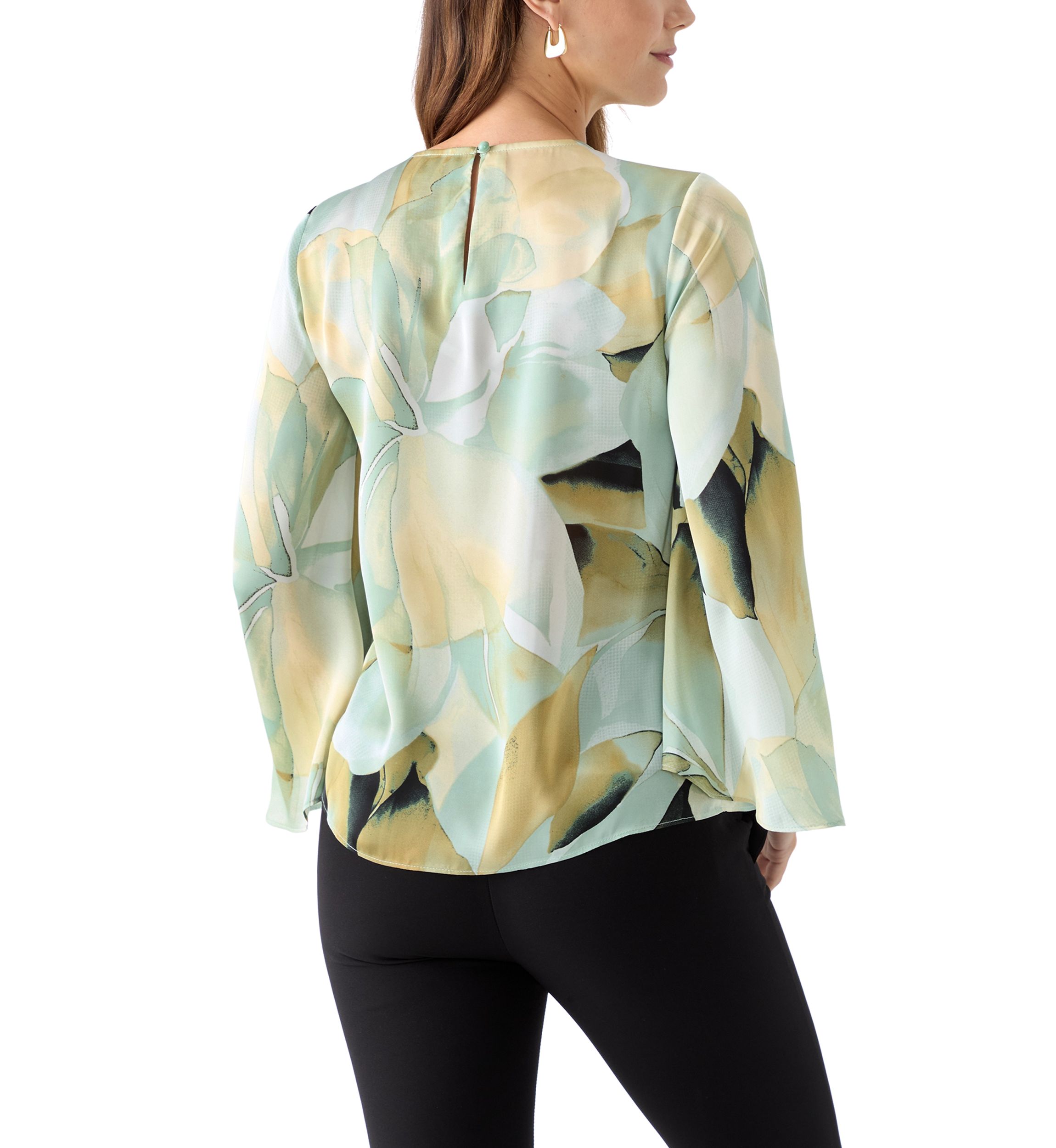 Petite Keyhole Blouse