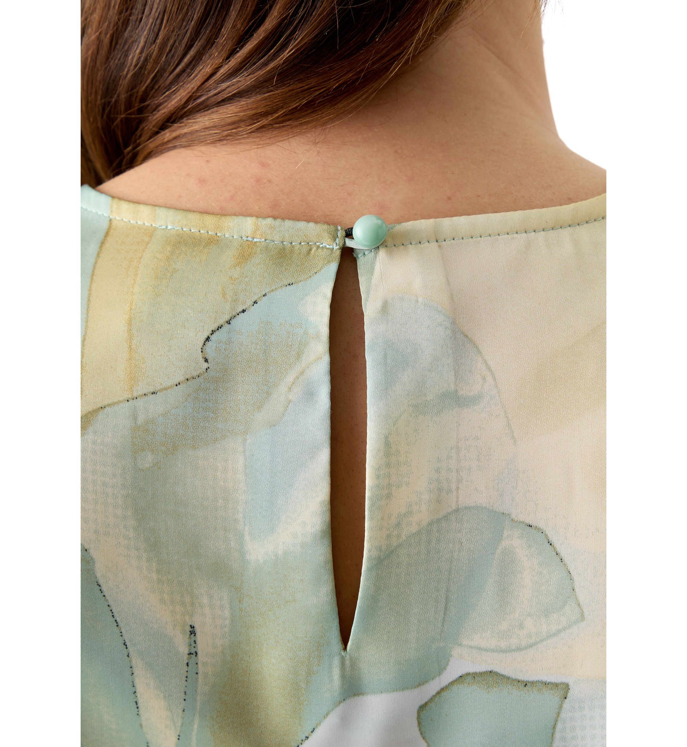 Petite Keyhole Blouse