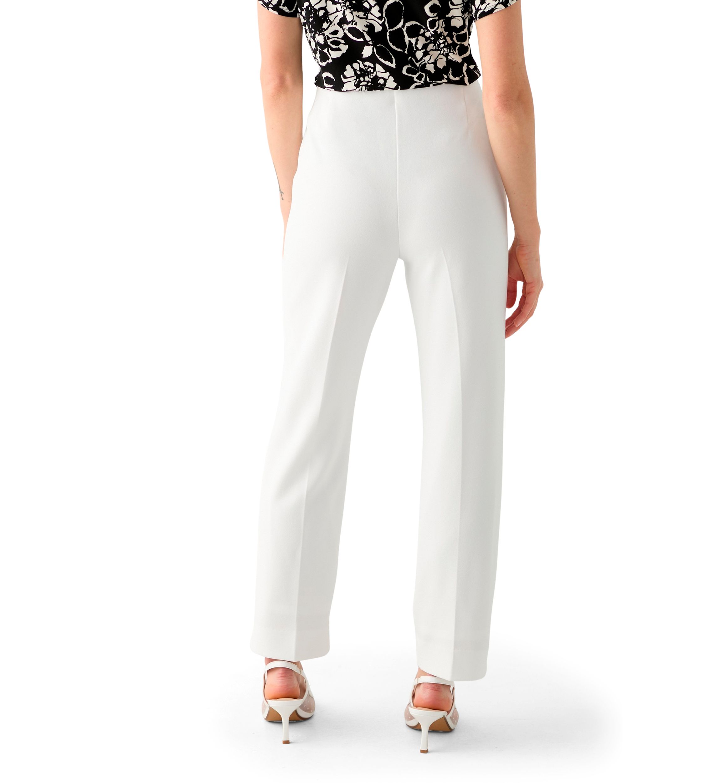 Petite Pull On Hollywood Waist Pants