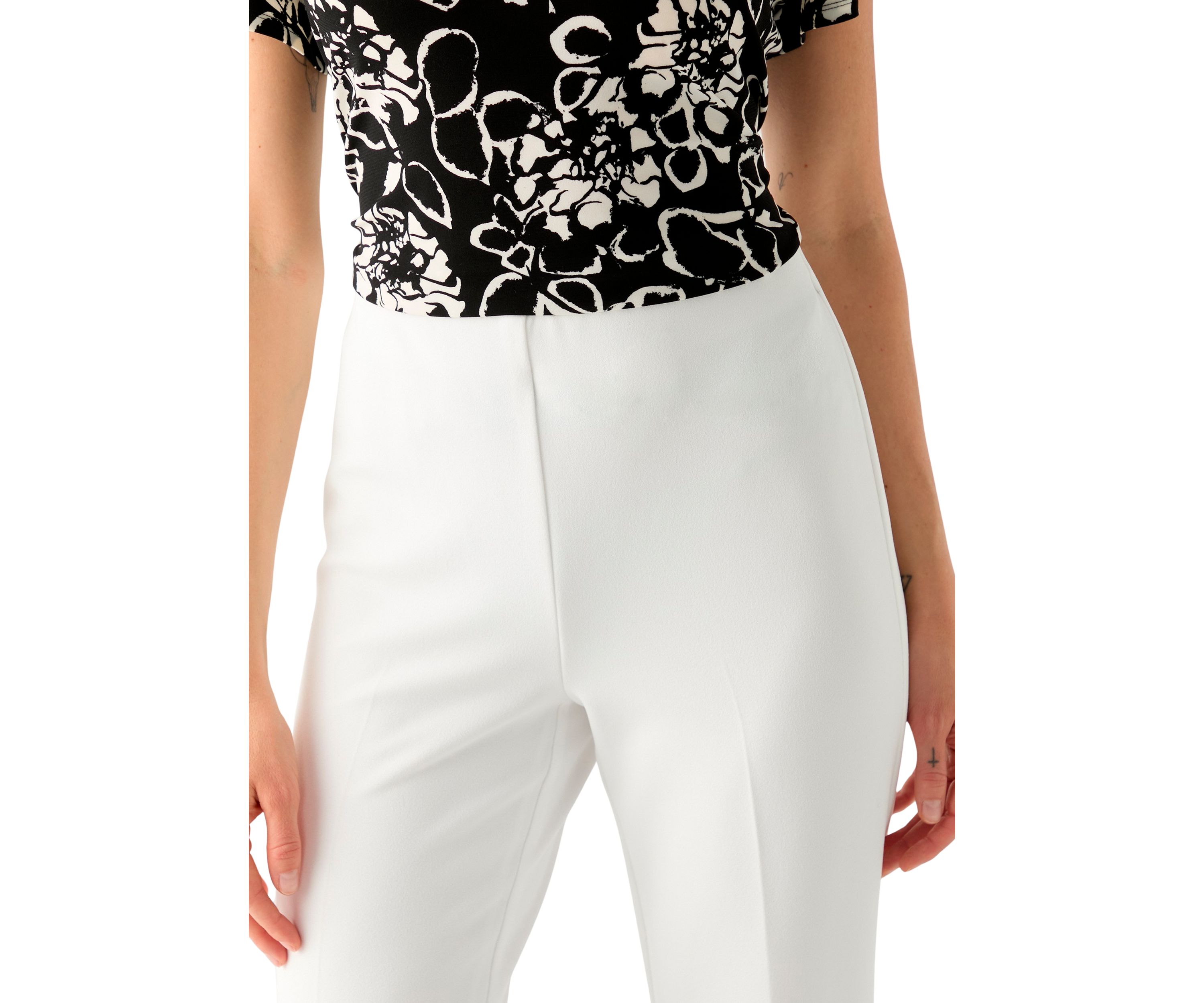 Petite Pull On Hollywood Waist Pants