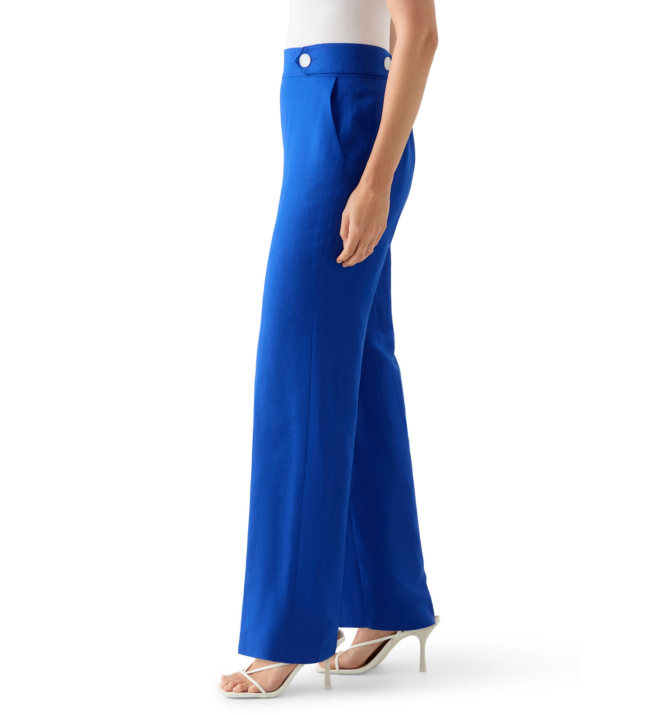 Womens Santorini Blue Pants