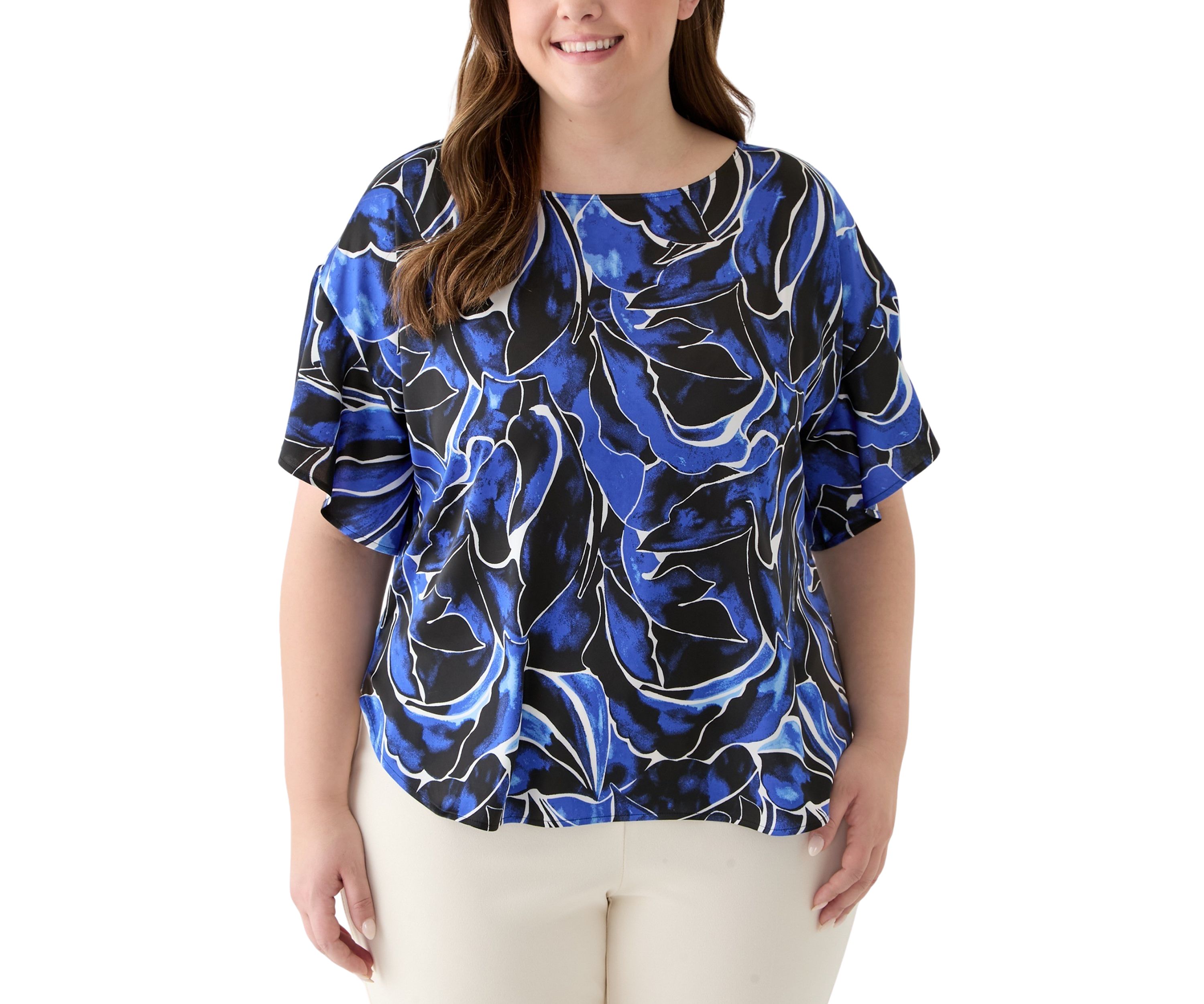 Plus Size Santorini Blouse 