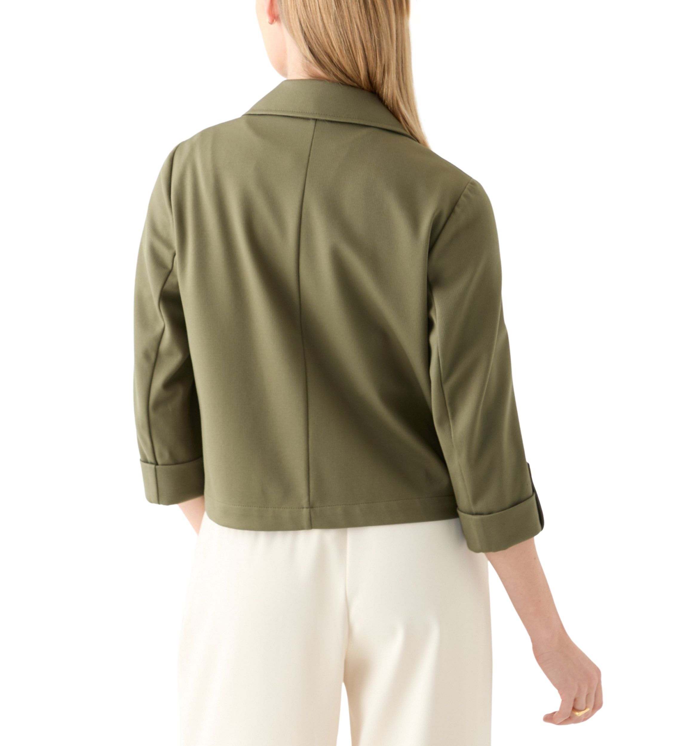 Petite Notch Collar Stretch Jacket 