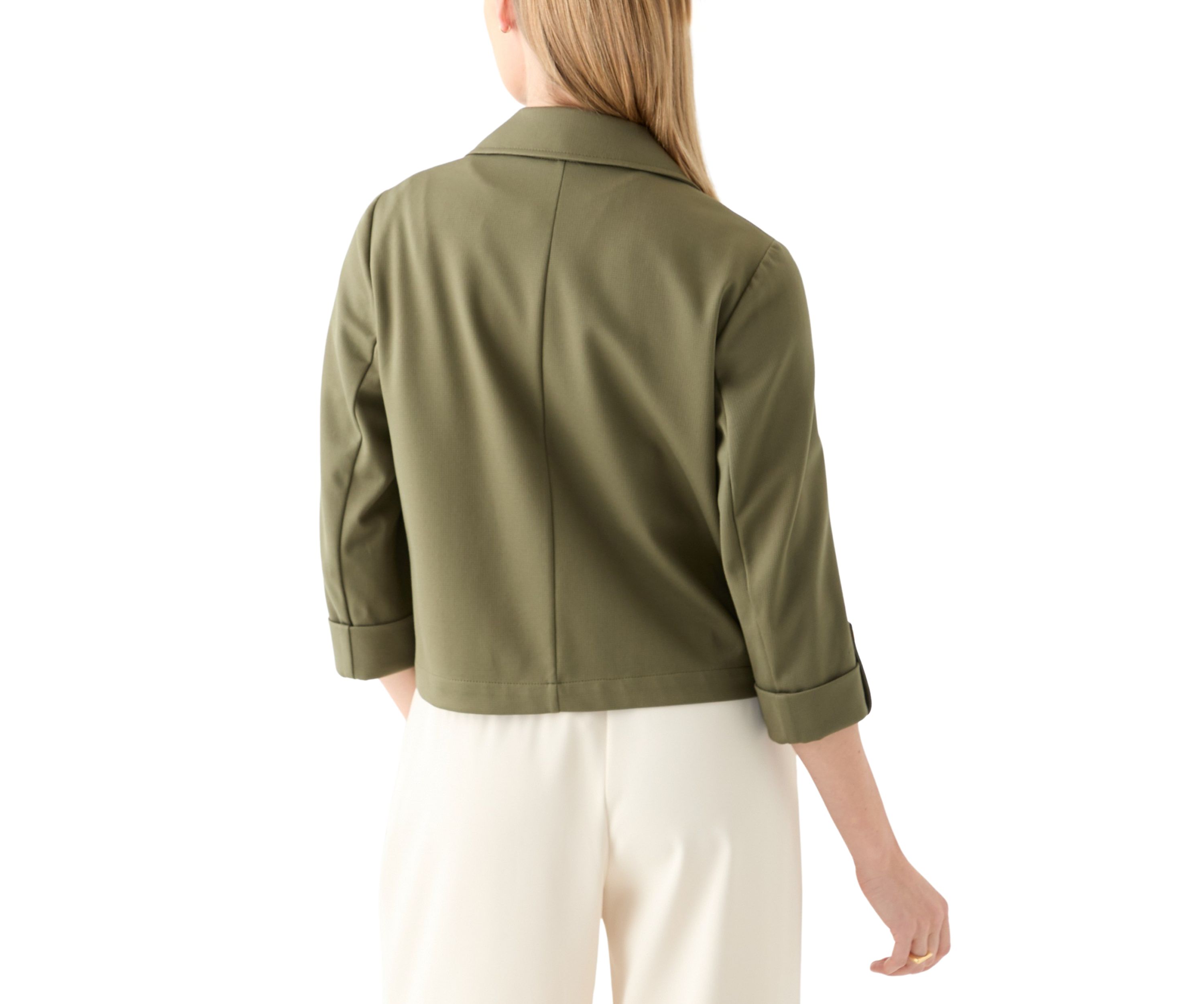 Petite Notch Collar Stretch Jacket 