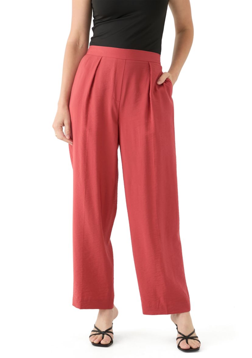 Womens Pleat Front Pants