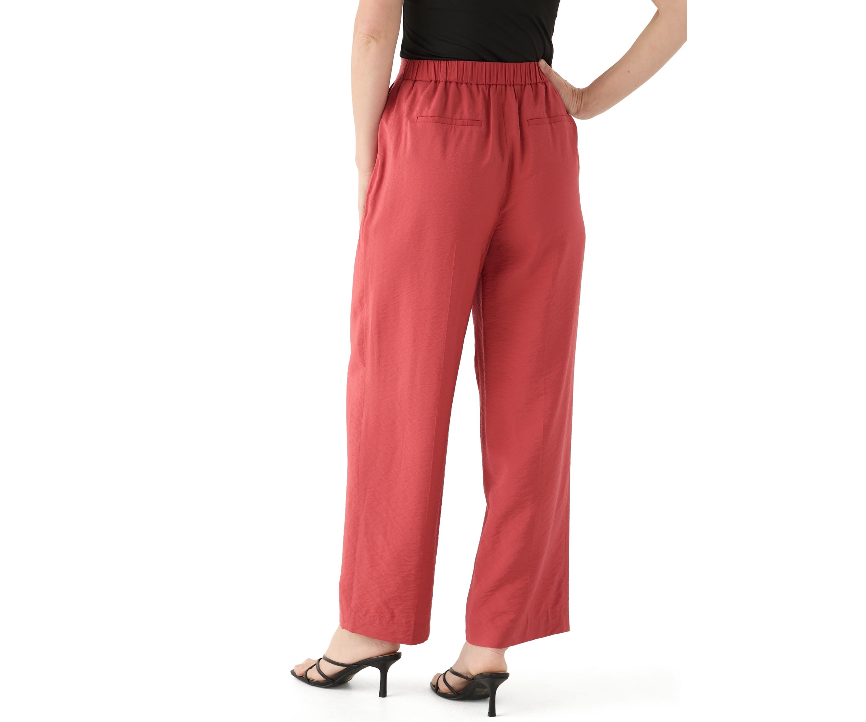 Womens Pleat Front Pants