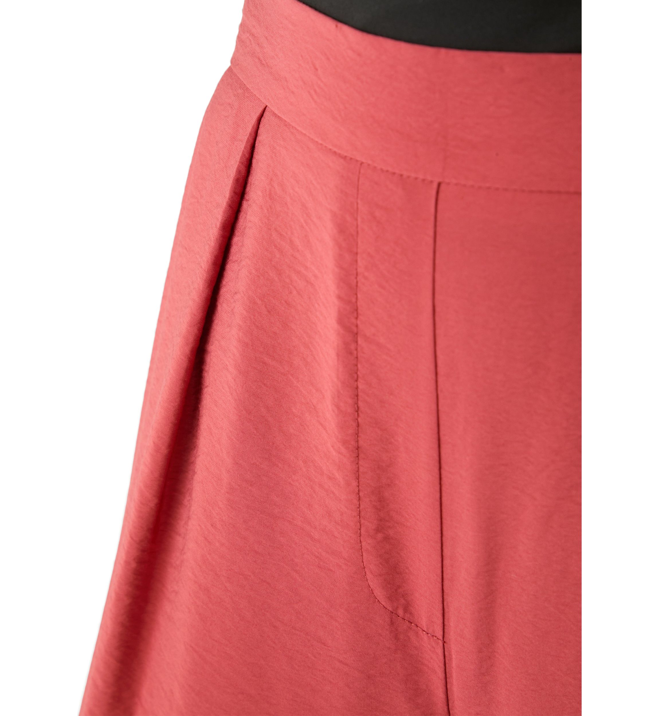 Petite Pleat Front Wide Leg Pants
