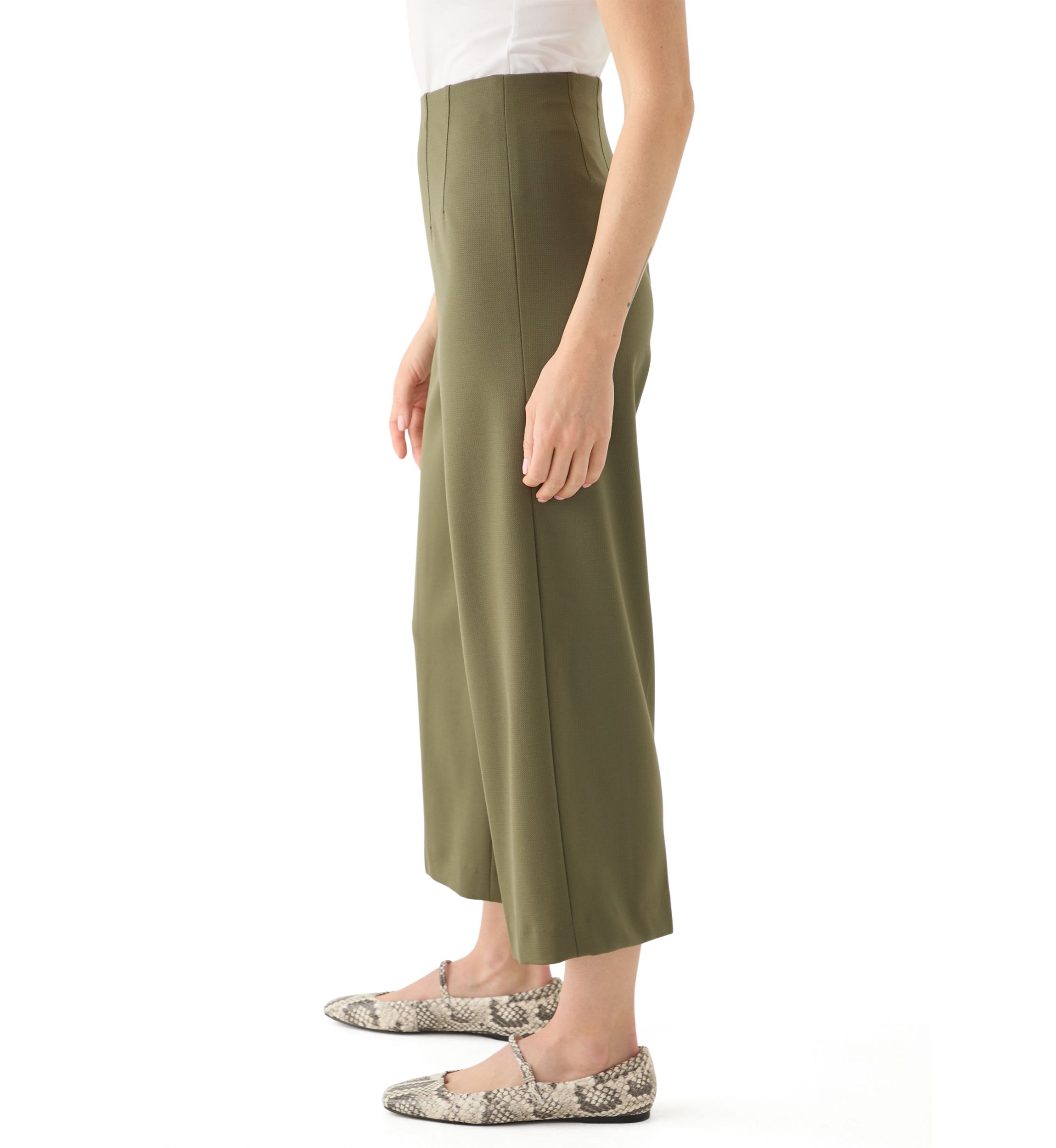 Petite Pull On Holly Waist Slim Ankle Pants
