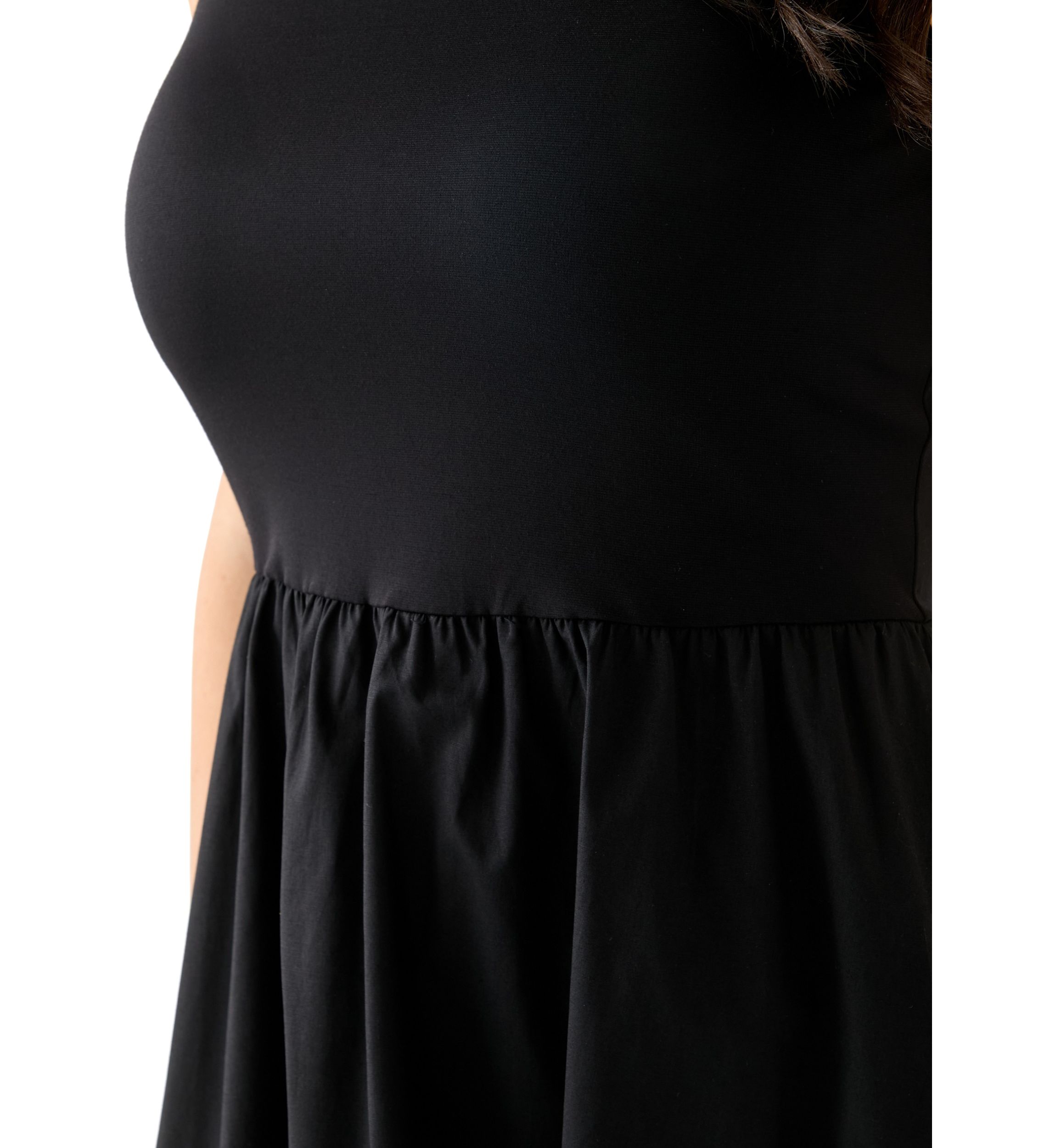 Petite Sleeveless Tank Midi Dress