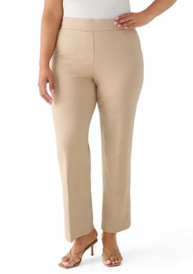 Anne Klein Women's Plus Size Compression Pants