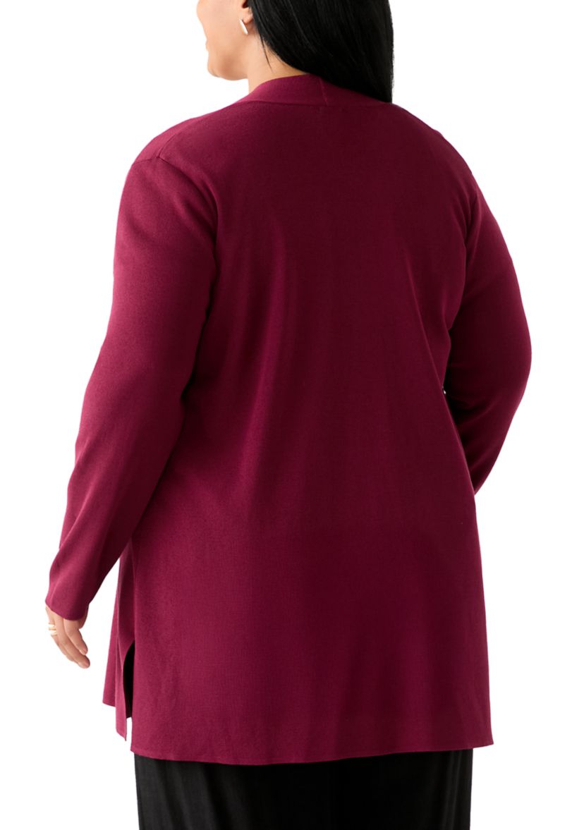 Plus Size Napa Cardigan