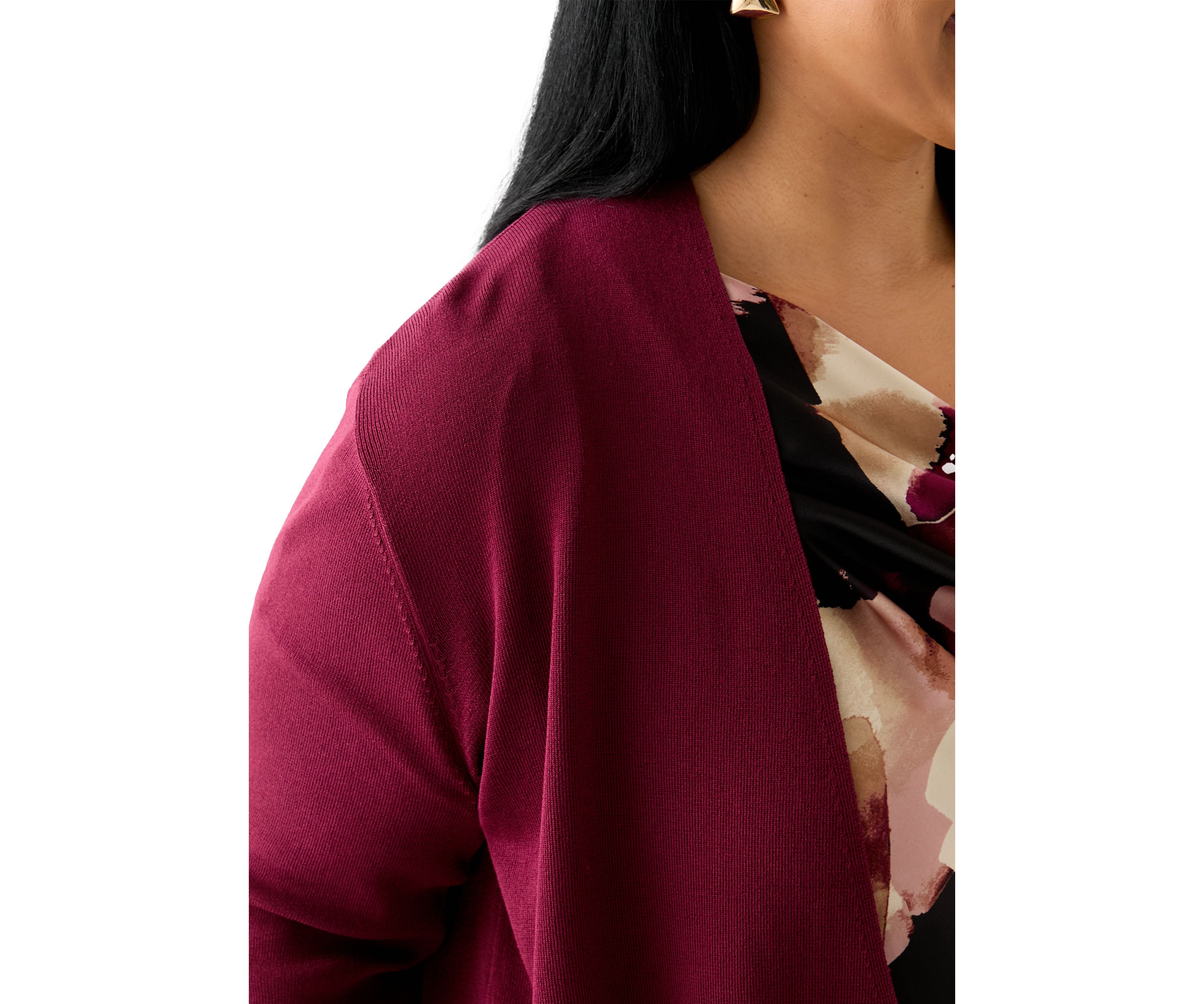 Plus Size Napa Cardigan