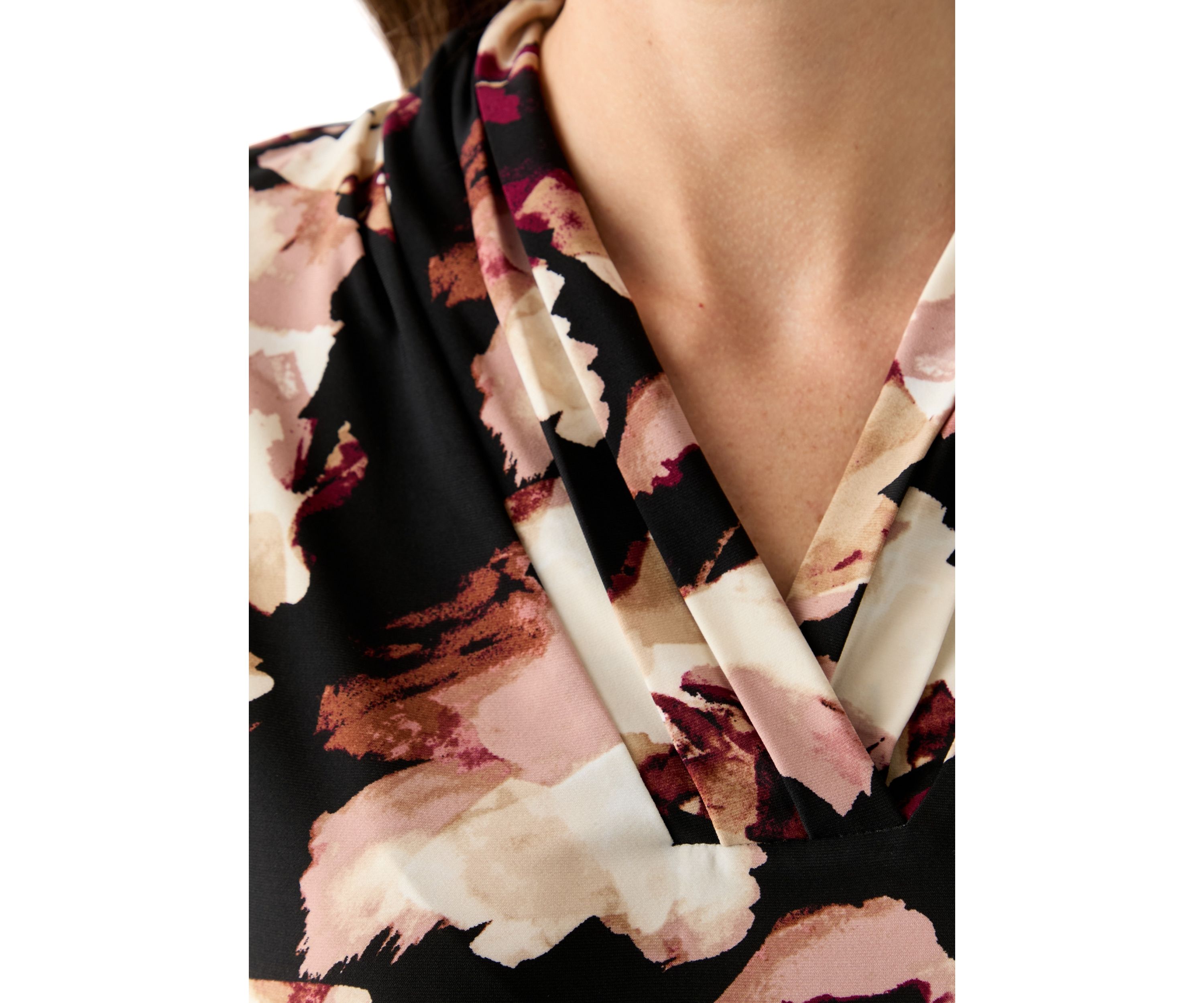 Womens Triple Pleat Top