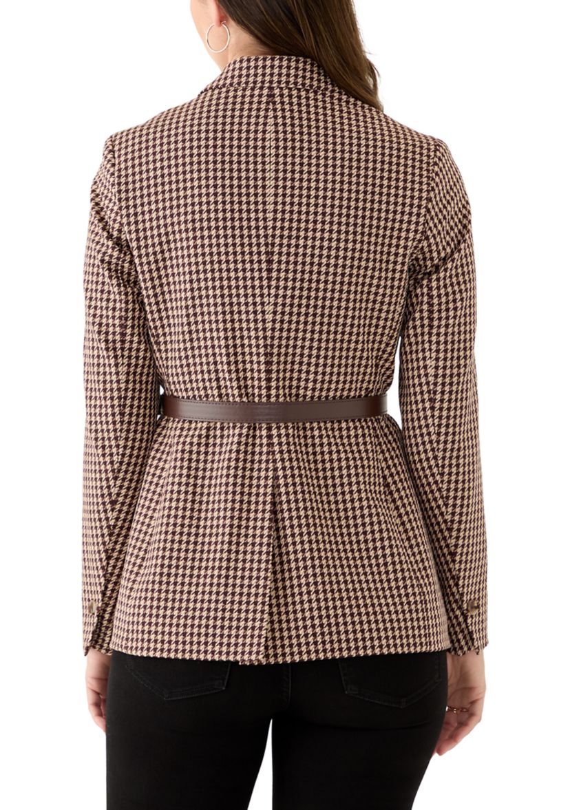 Womens Notch Jacket with Belt