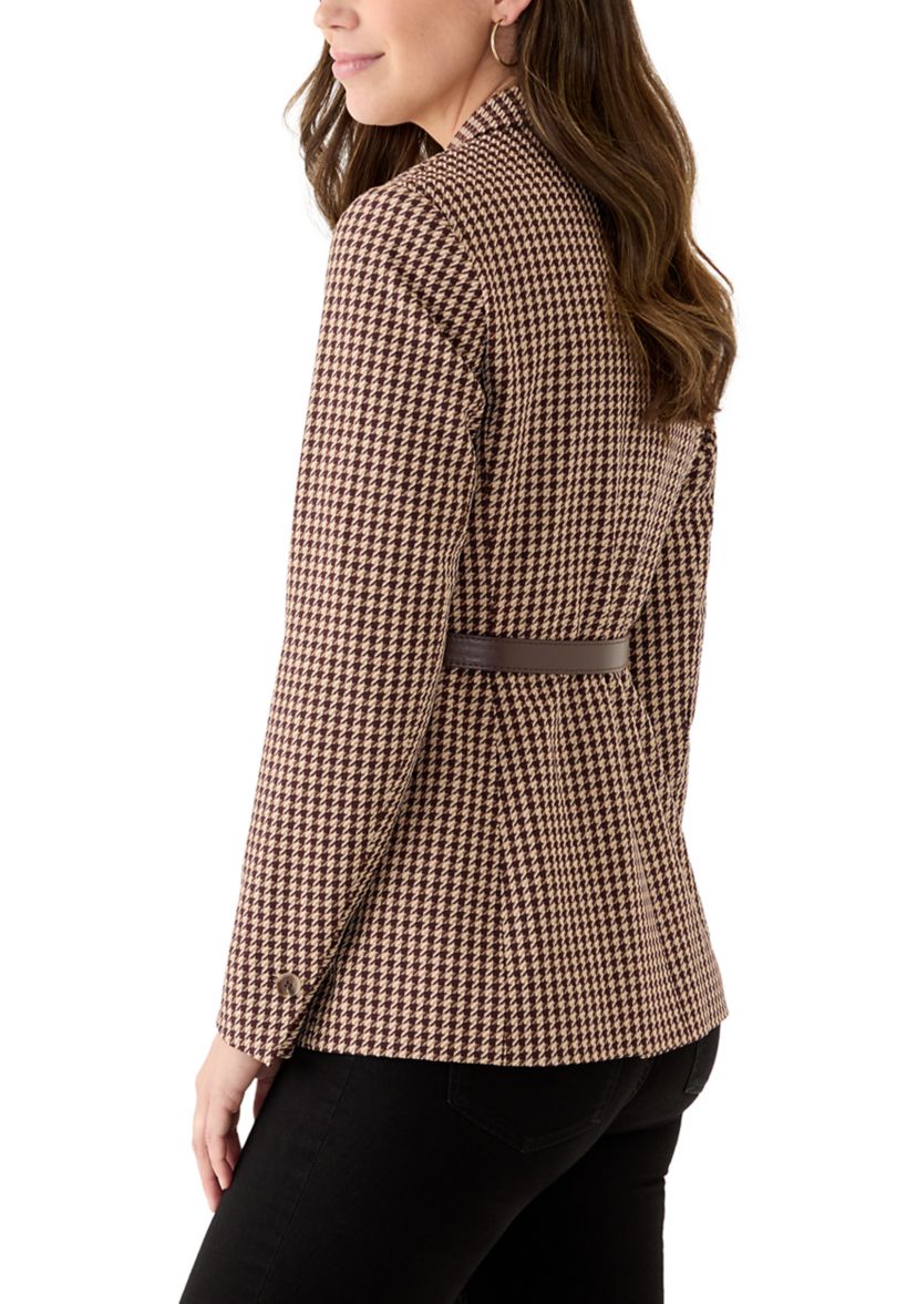 Womens Notch Jacket with Belt