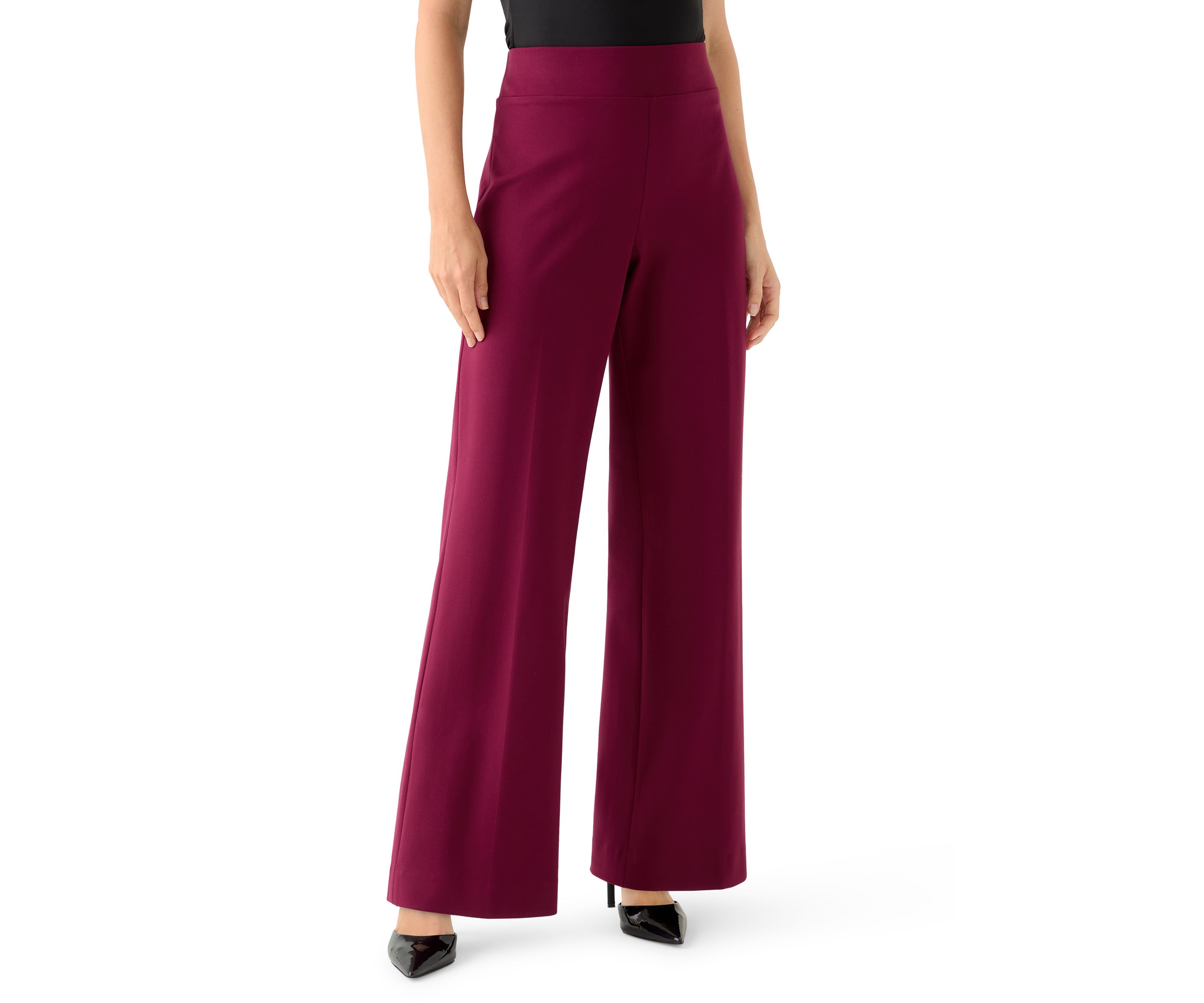 Womens Chianti Wide Leg Trousers