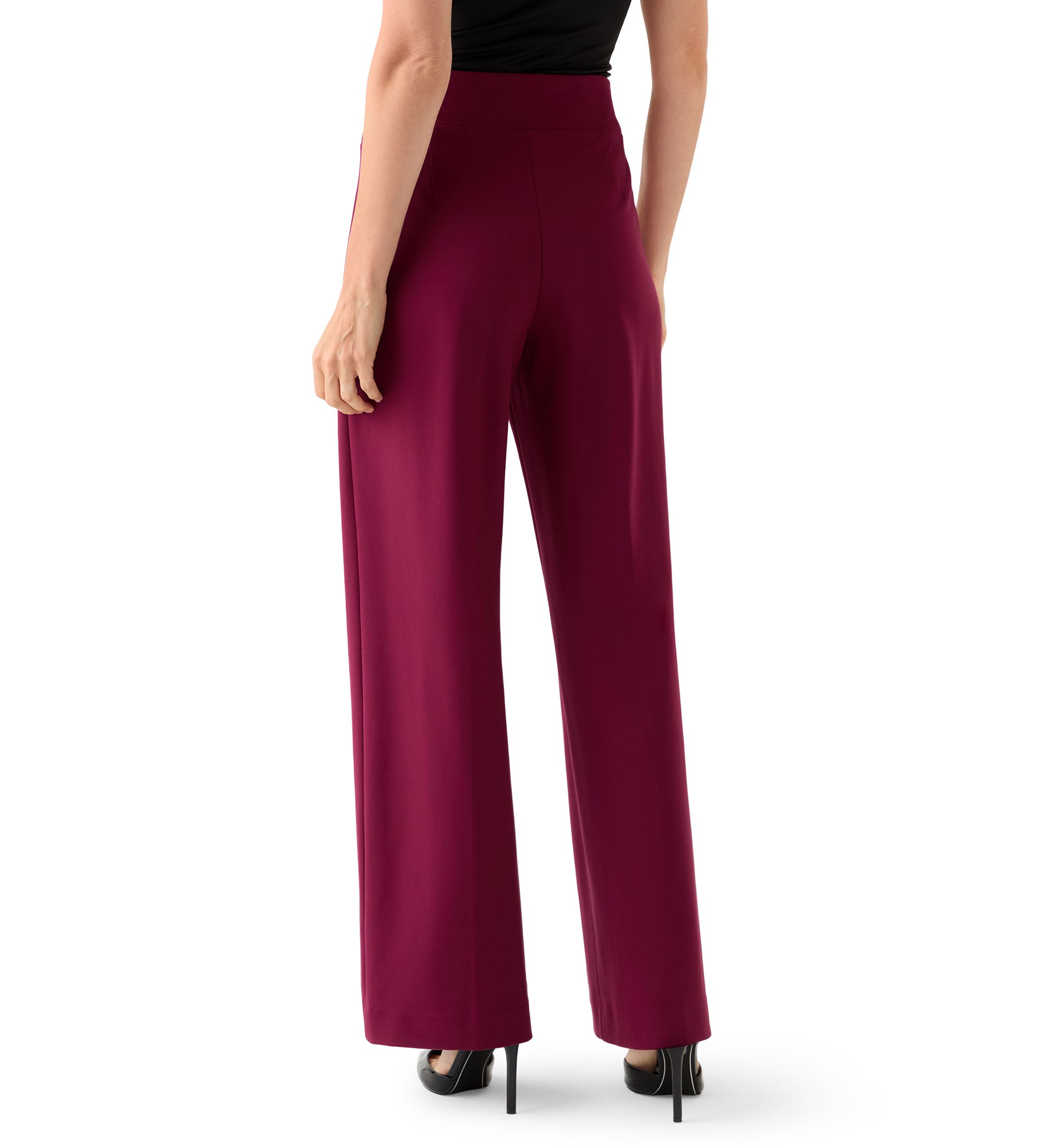 Womens Chianti Wide Leg Trousers