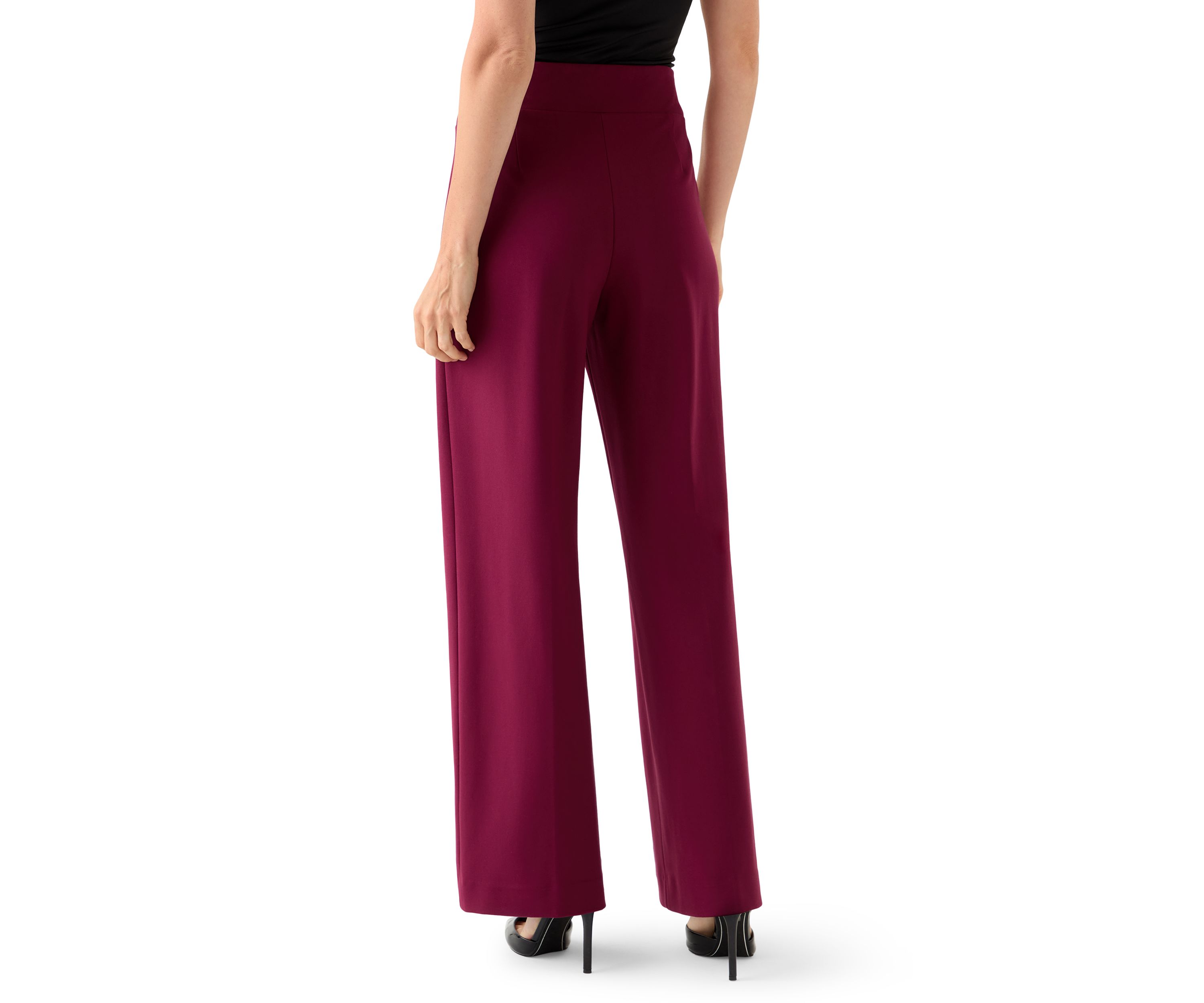 Womens Chianti Wide Leg Trousers