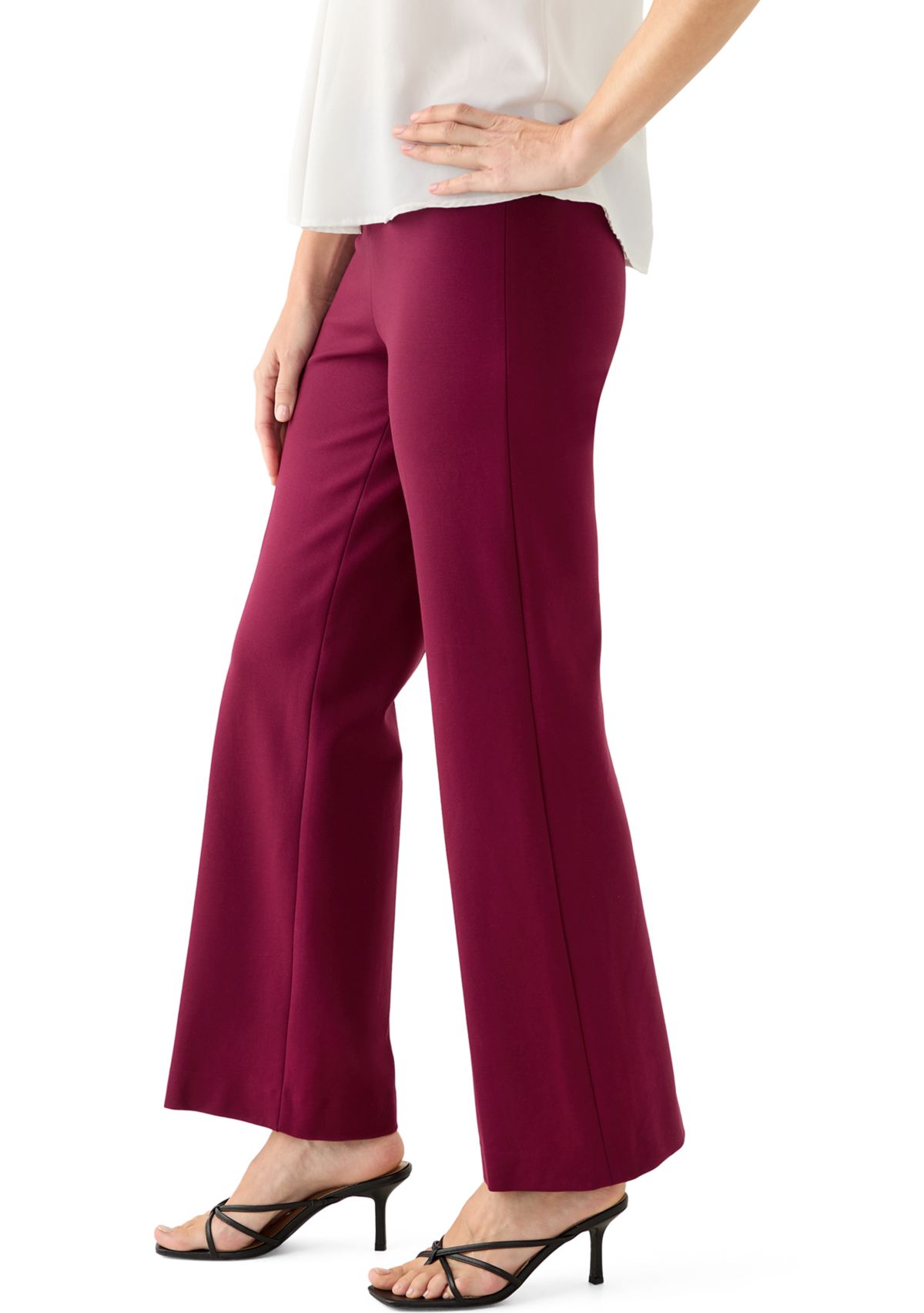Womens Chianti Wide Leg Trousers