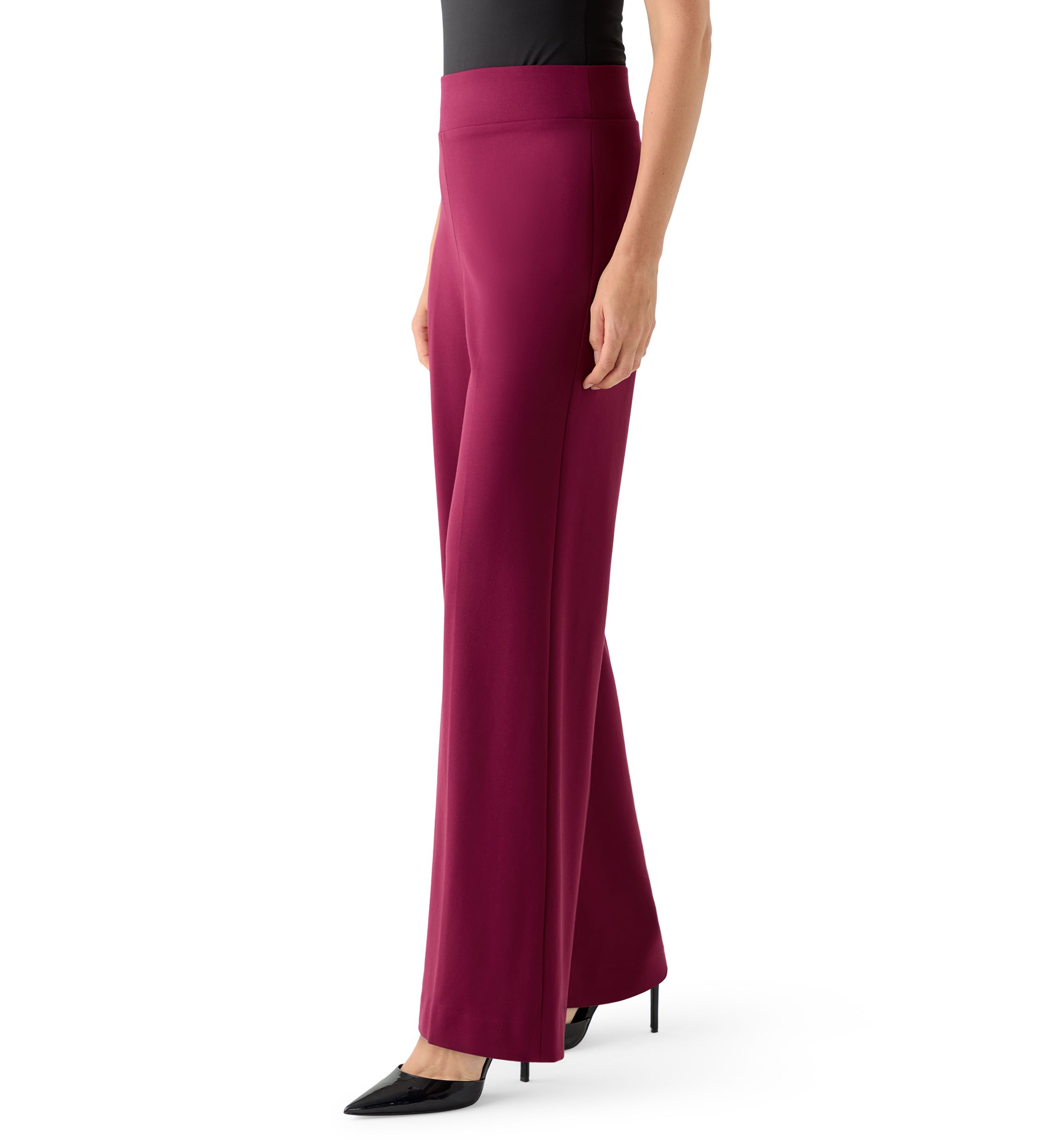 Womens Chianti Wide Leg Trousers