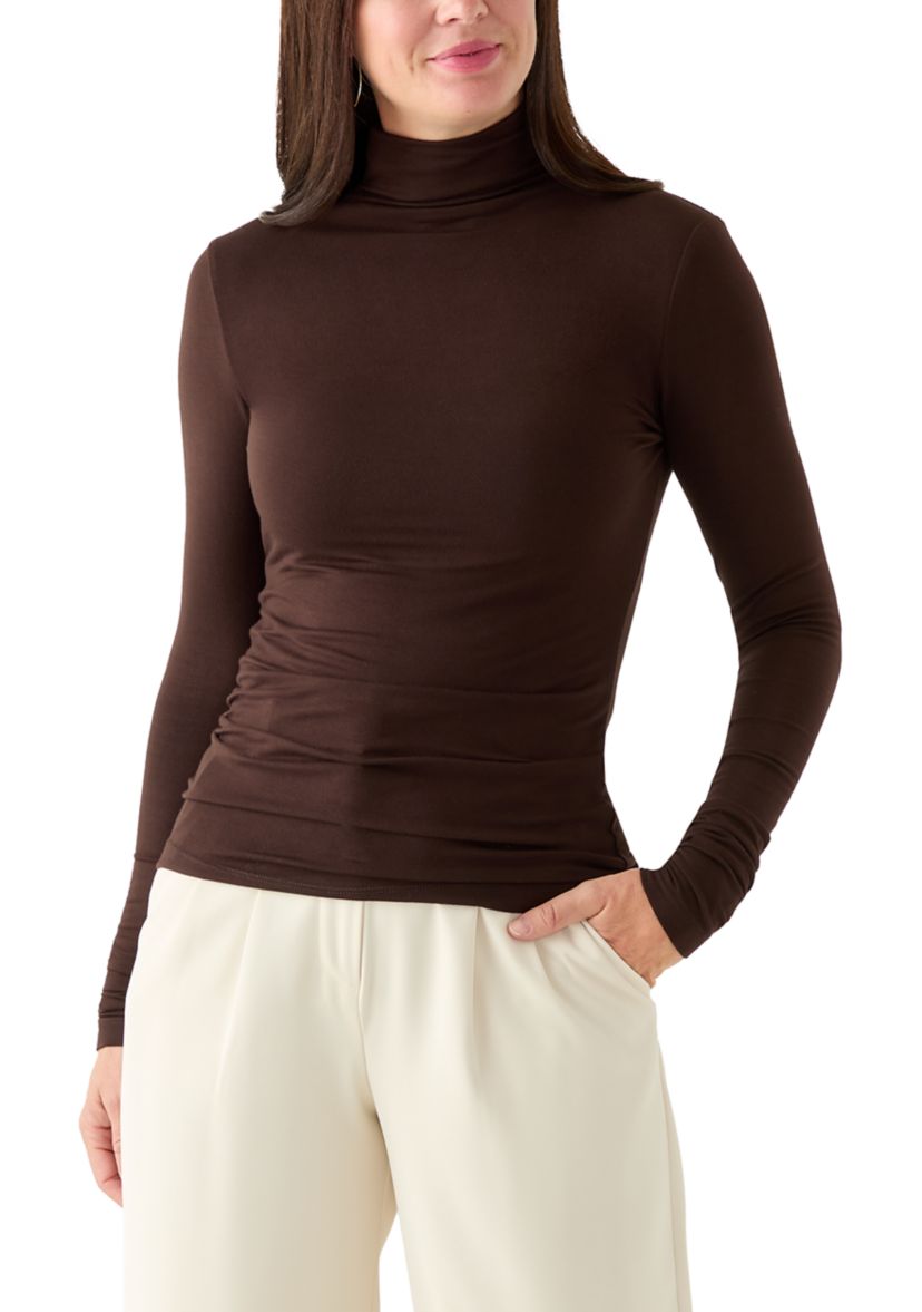 Womens Seamless Turtleneck 