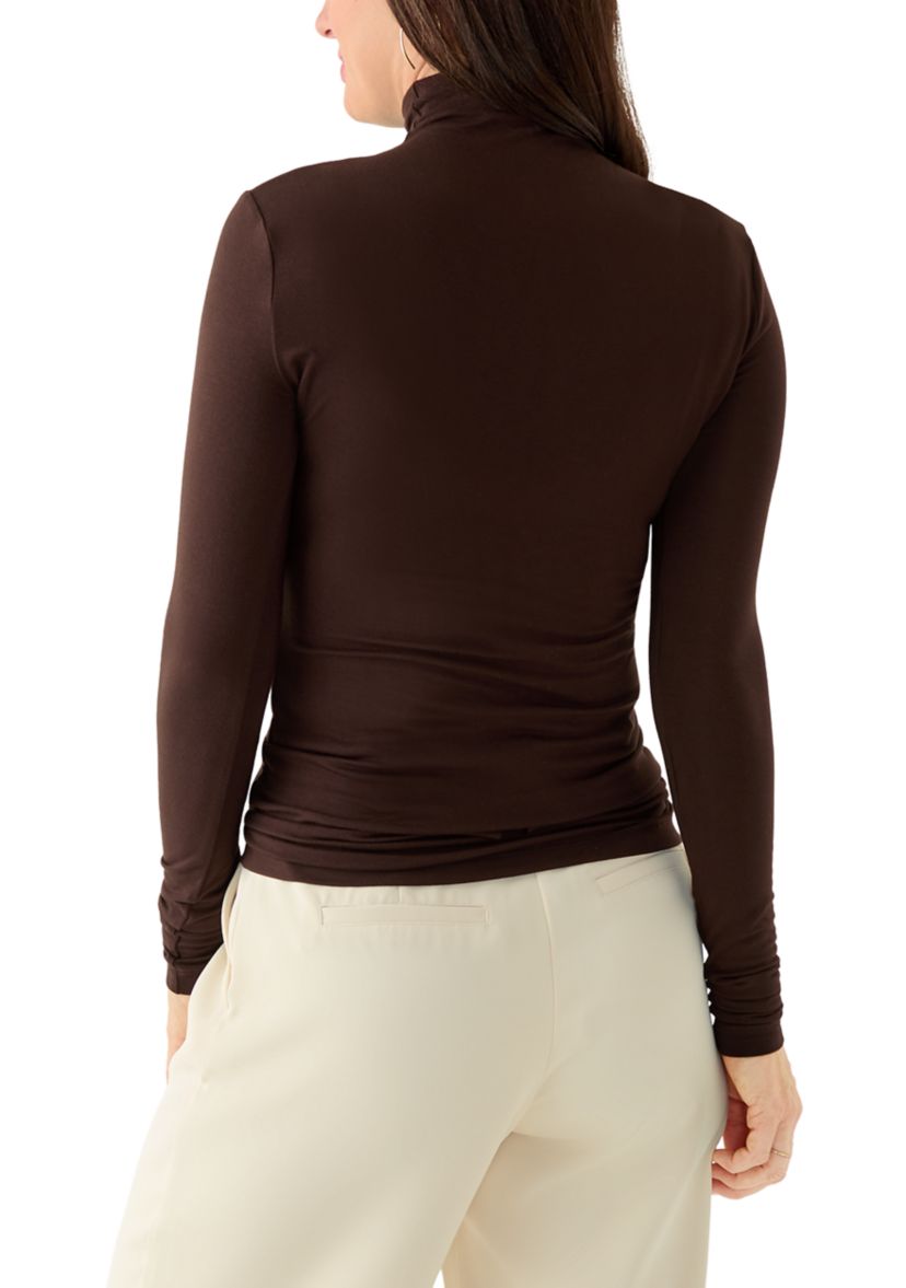 Womens Seamless Turtleneck 