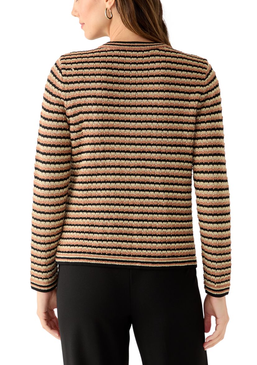 Womens Textured Cardigan 